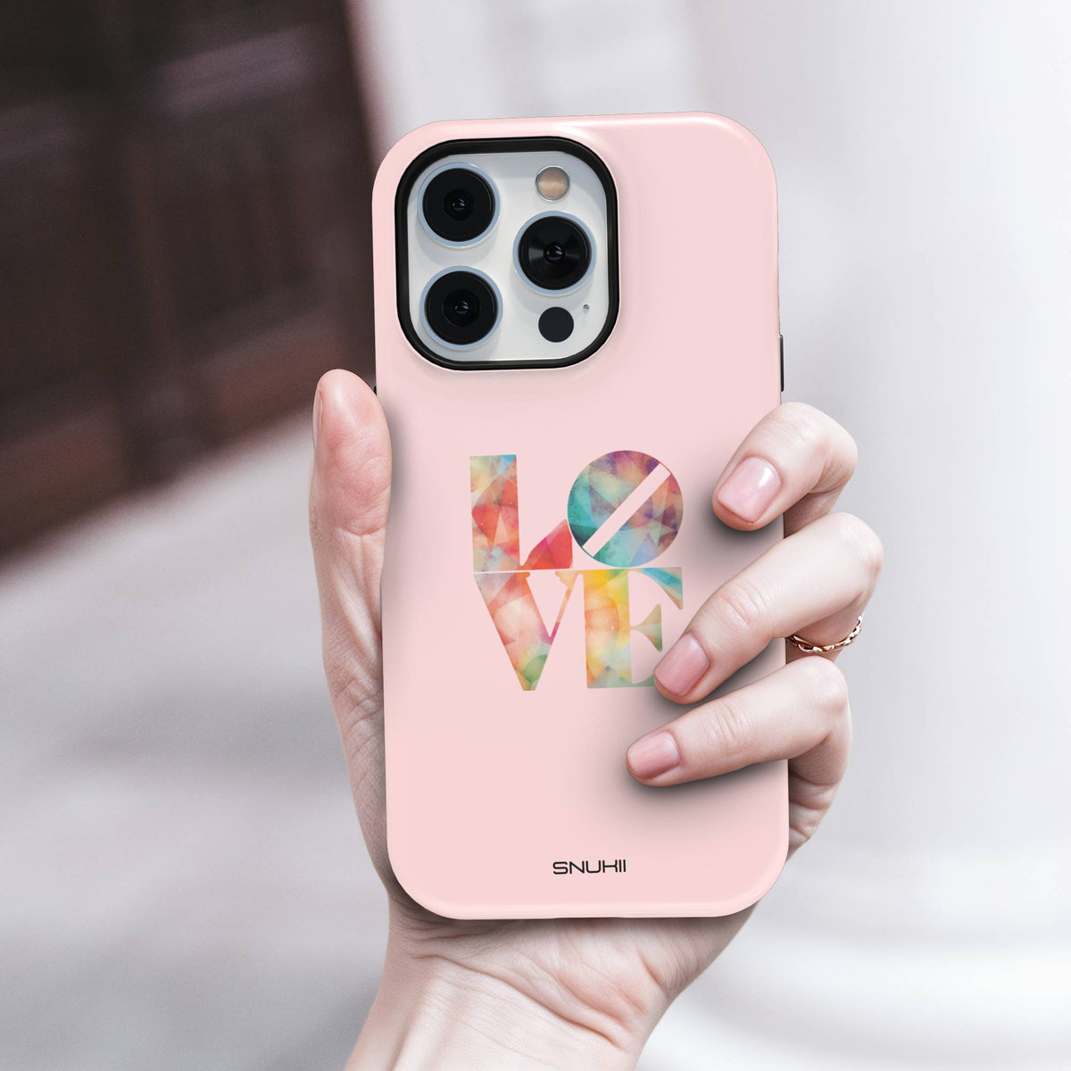 Pink Love Tough Phone Case