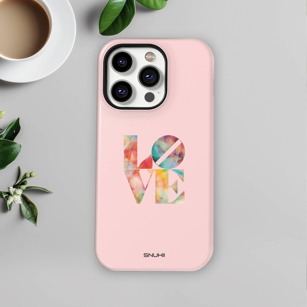 Pink Love Tough Phone Case