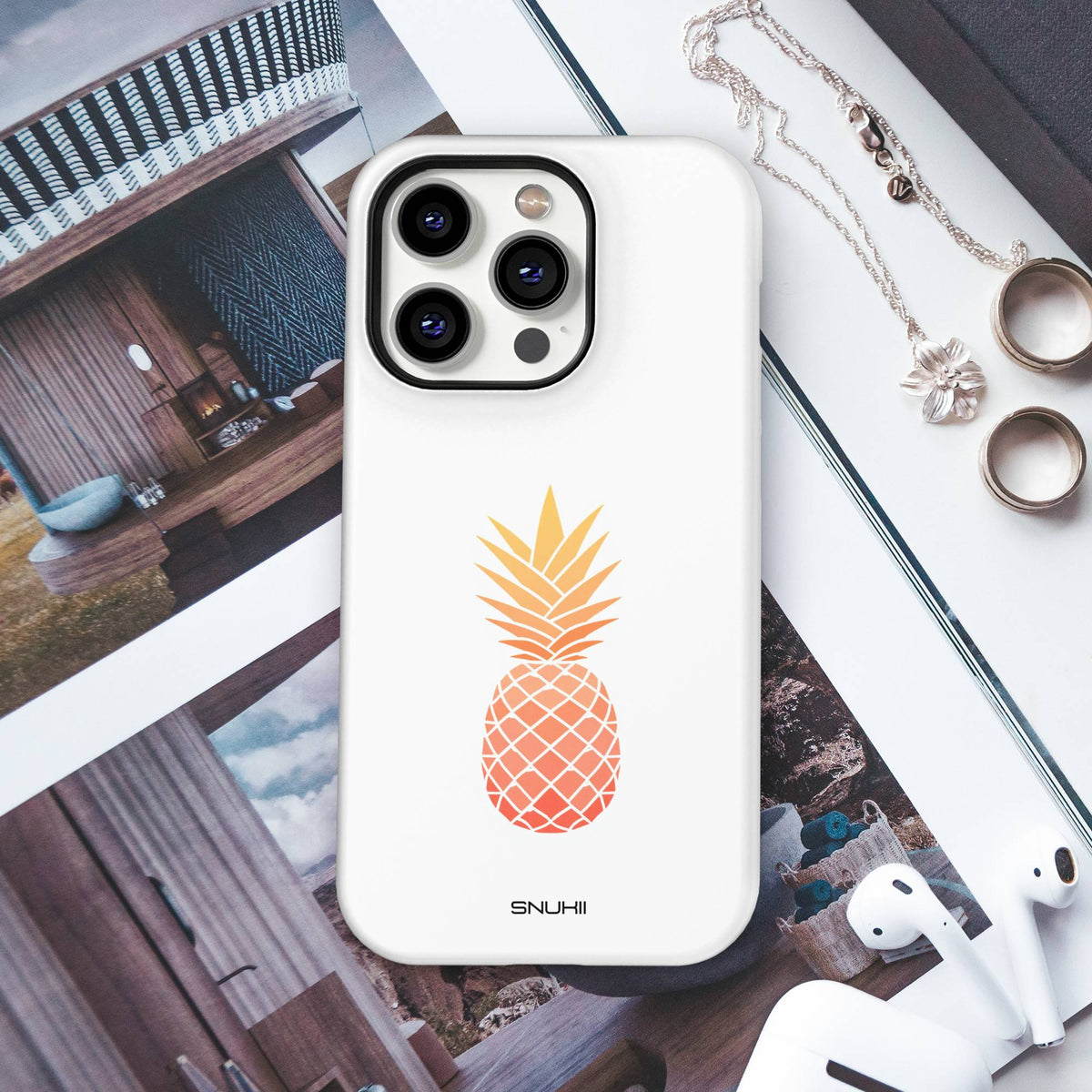 Cute Pineapple Tough Phone Case