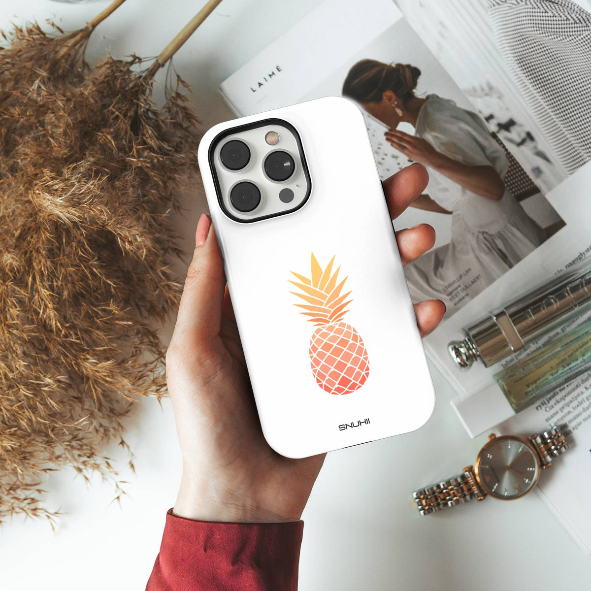 Cute Pineapple Tough Phone Case