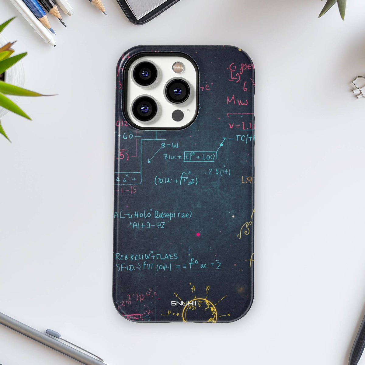 Math Science Tough Phone Case