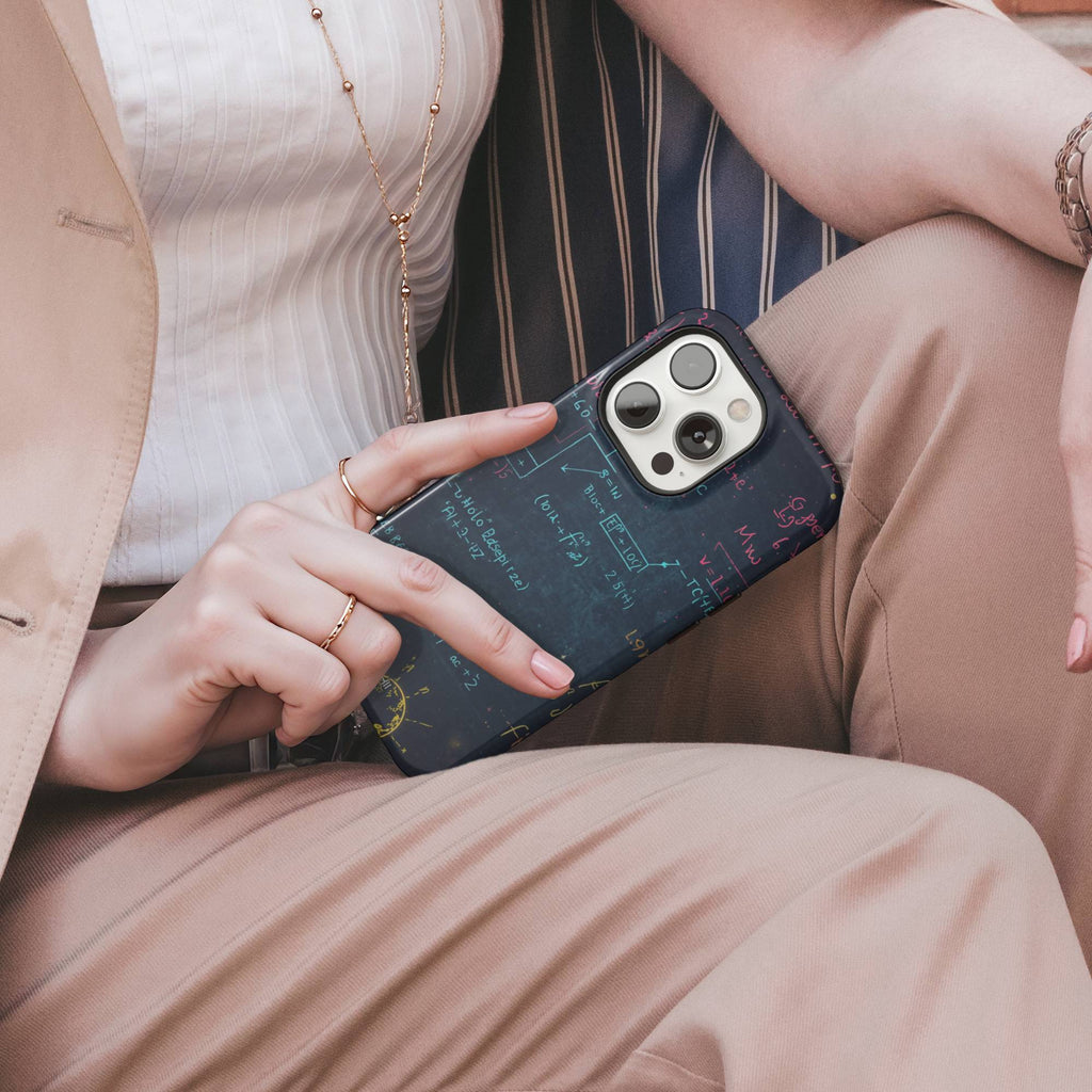 Math Science Tough Phone Case