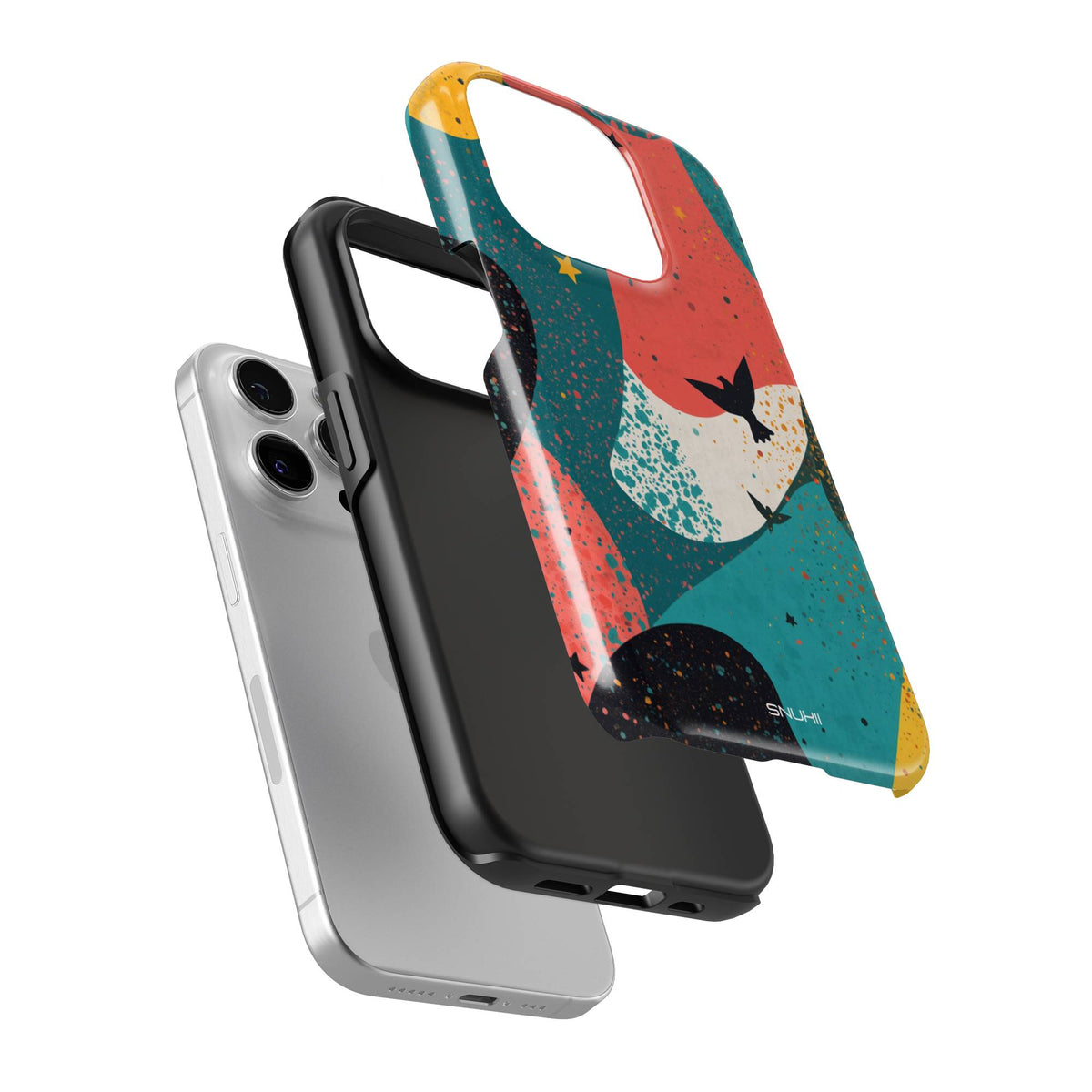 Colorful Bird Tough Phone Case