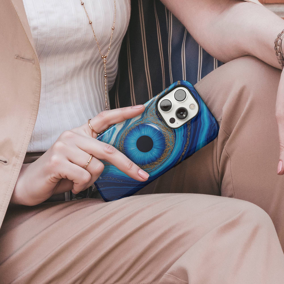Evil Eye Tough Phone Case