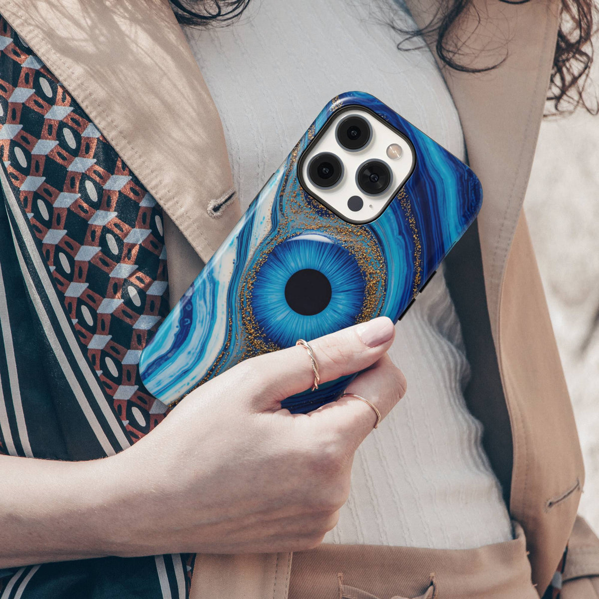Evil Eye Tough Phone Case