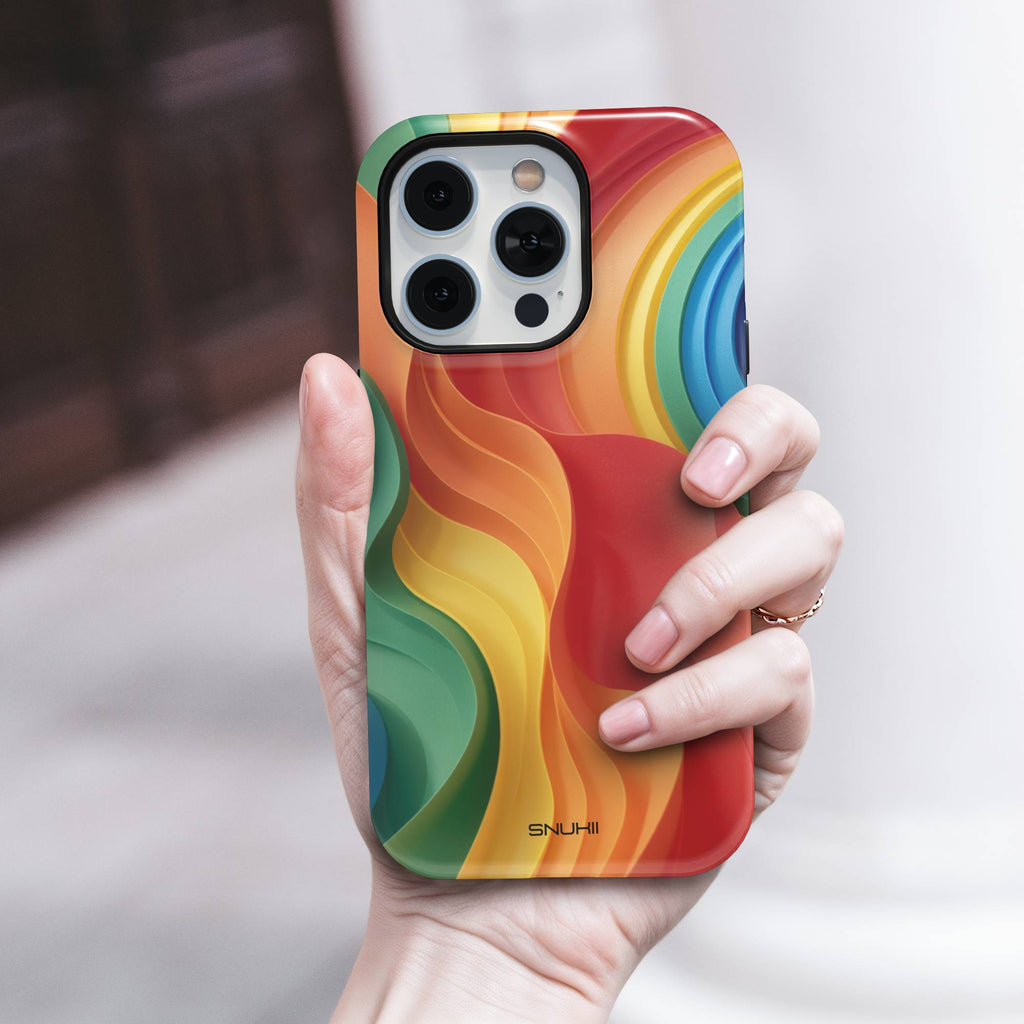 Abstract Wave Tough Phone Case