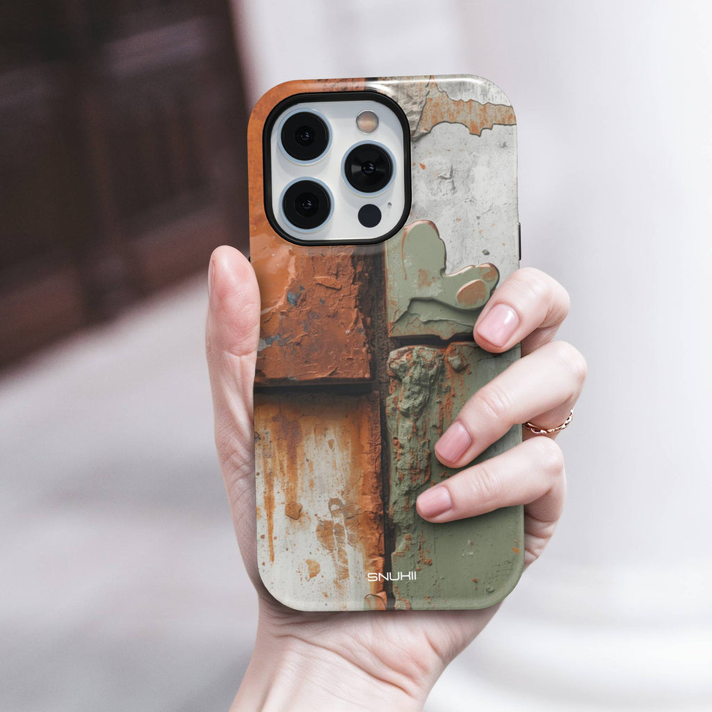 Rust Industrial Tough Phone Case