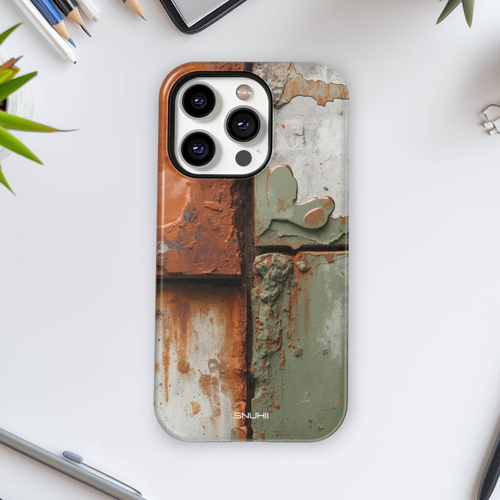 Rust Industrial Tough Phone Case