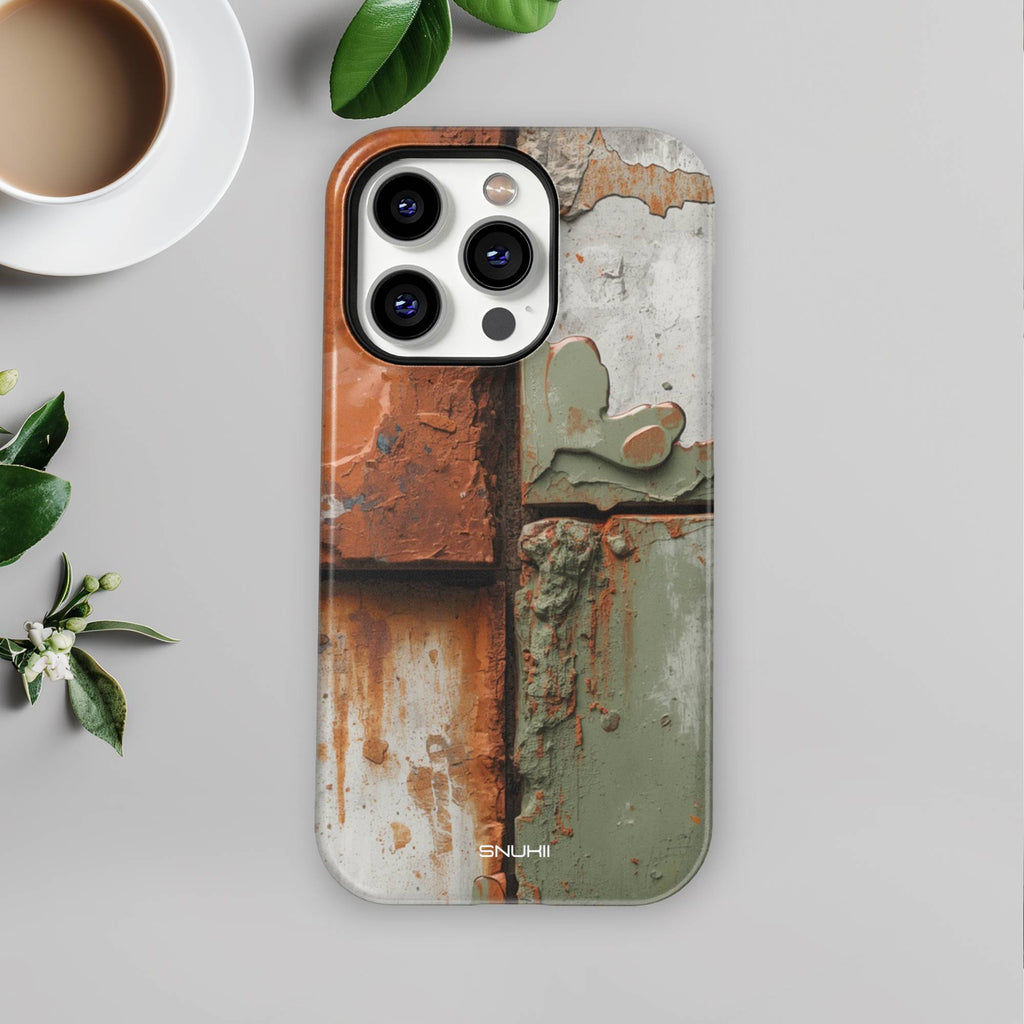 Rust Industrial Tough Phone Case
