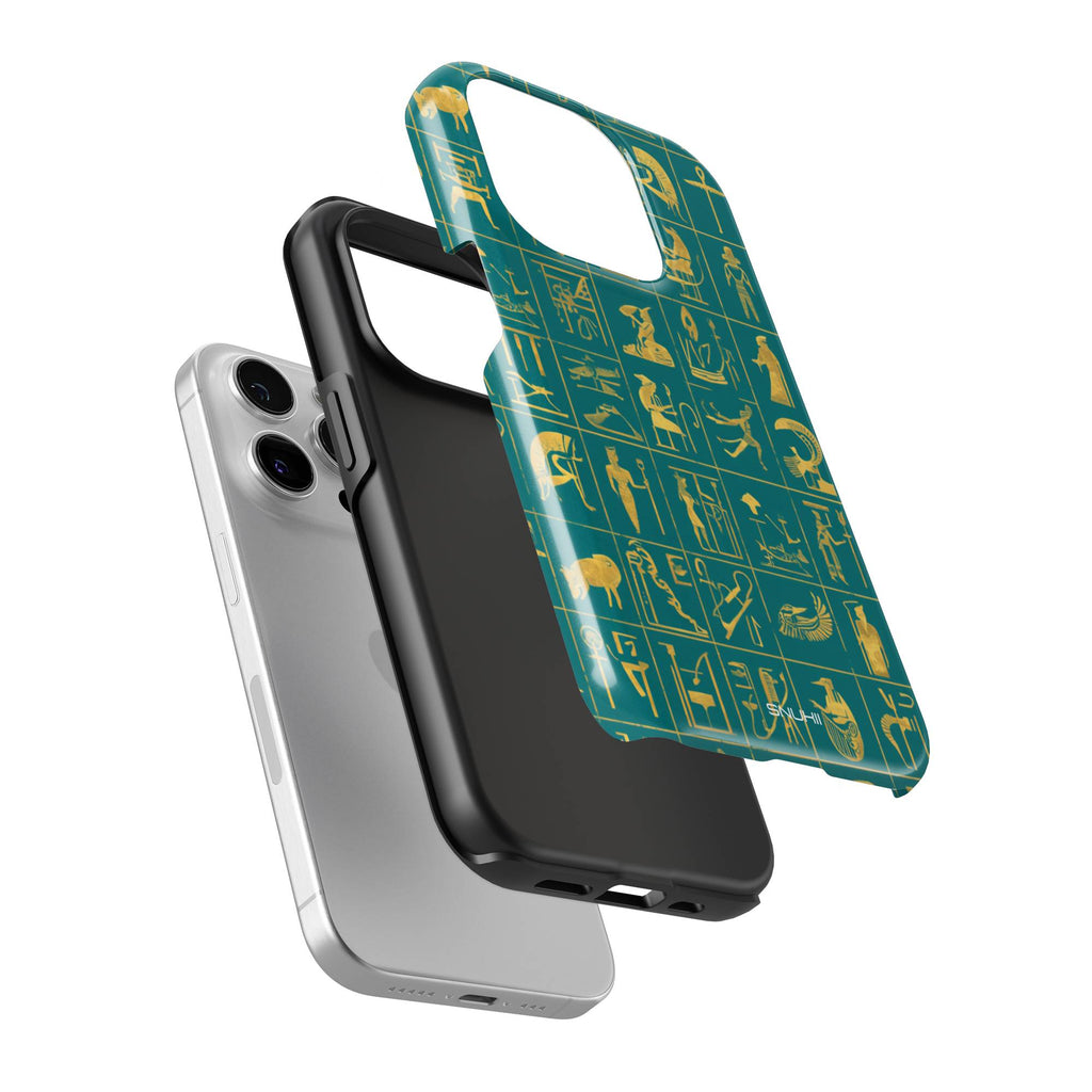 Egyptian Hieroglyphs Tough Phone Case