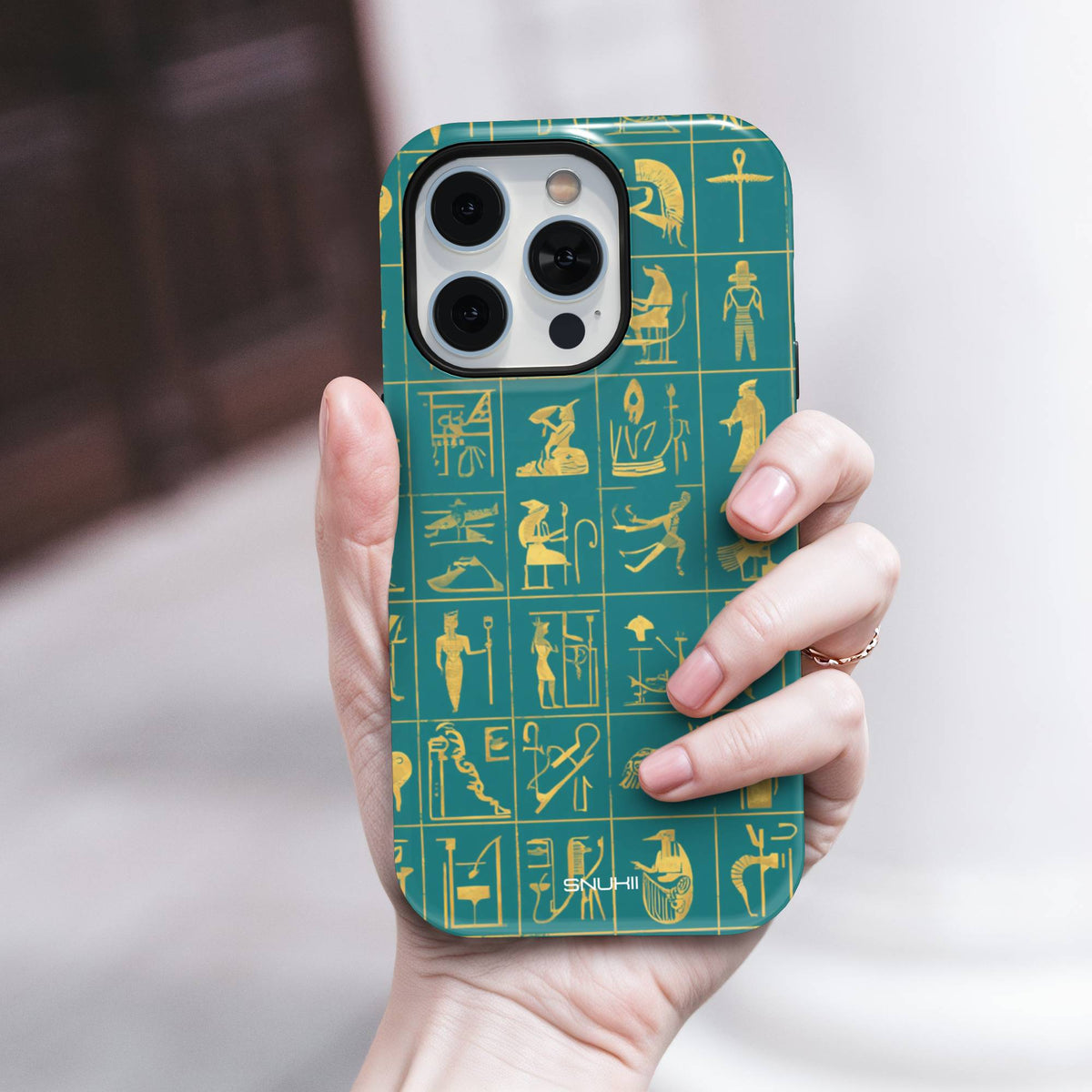 Egyptian Hieroglyphs Tough Phone Case
