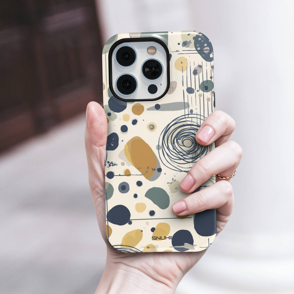 Scandi Abstract Tough Phone Case