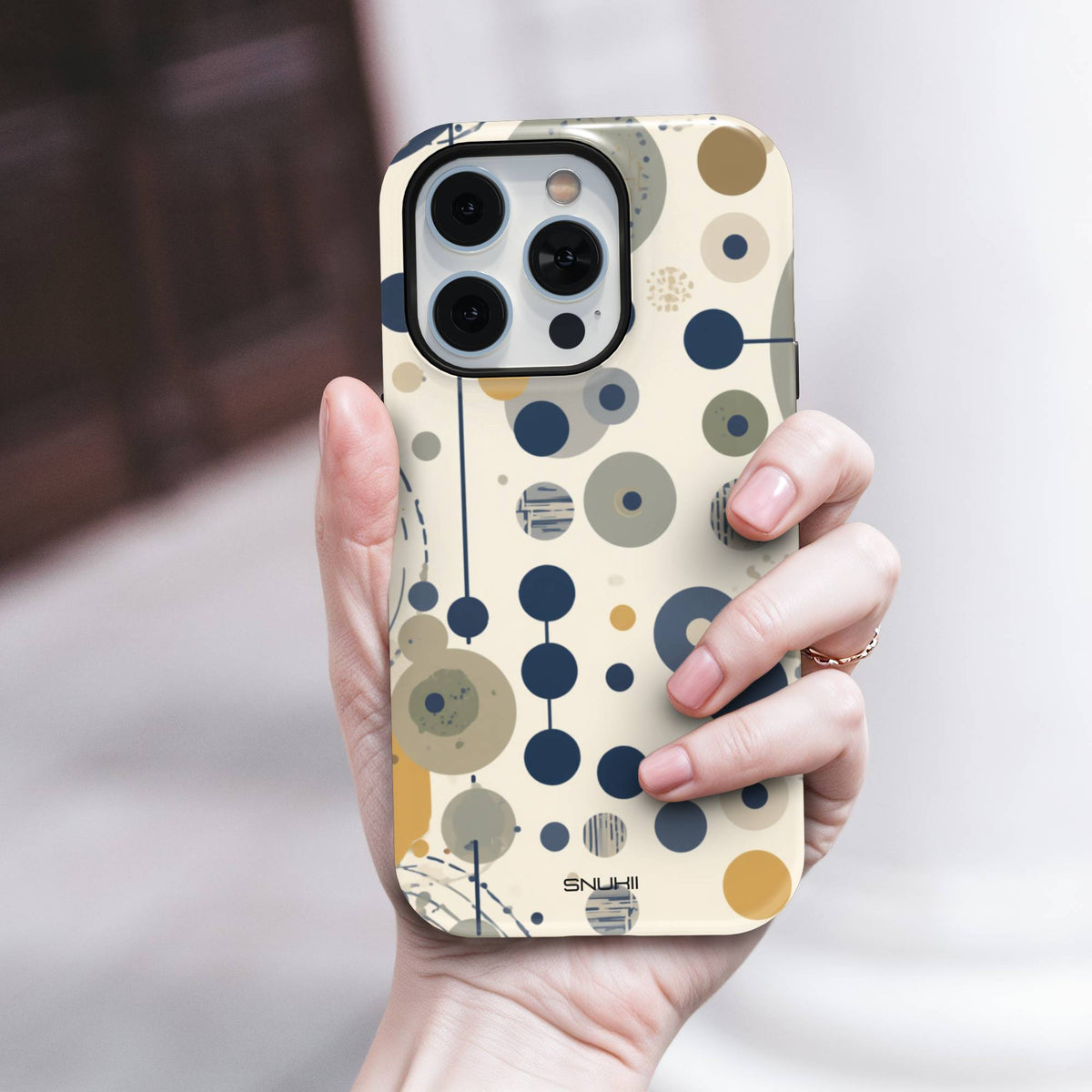 Abstract Circle Tough Phone Case