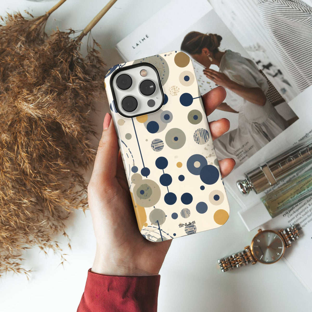 Abstract Circle Tough Phone Case