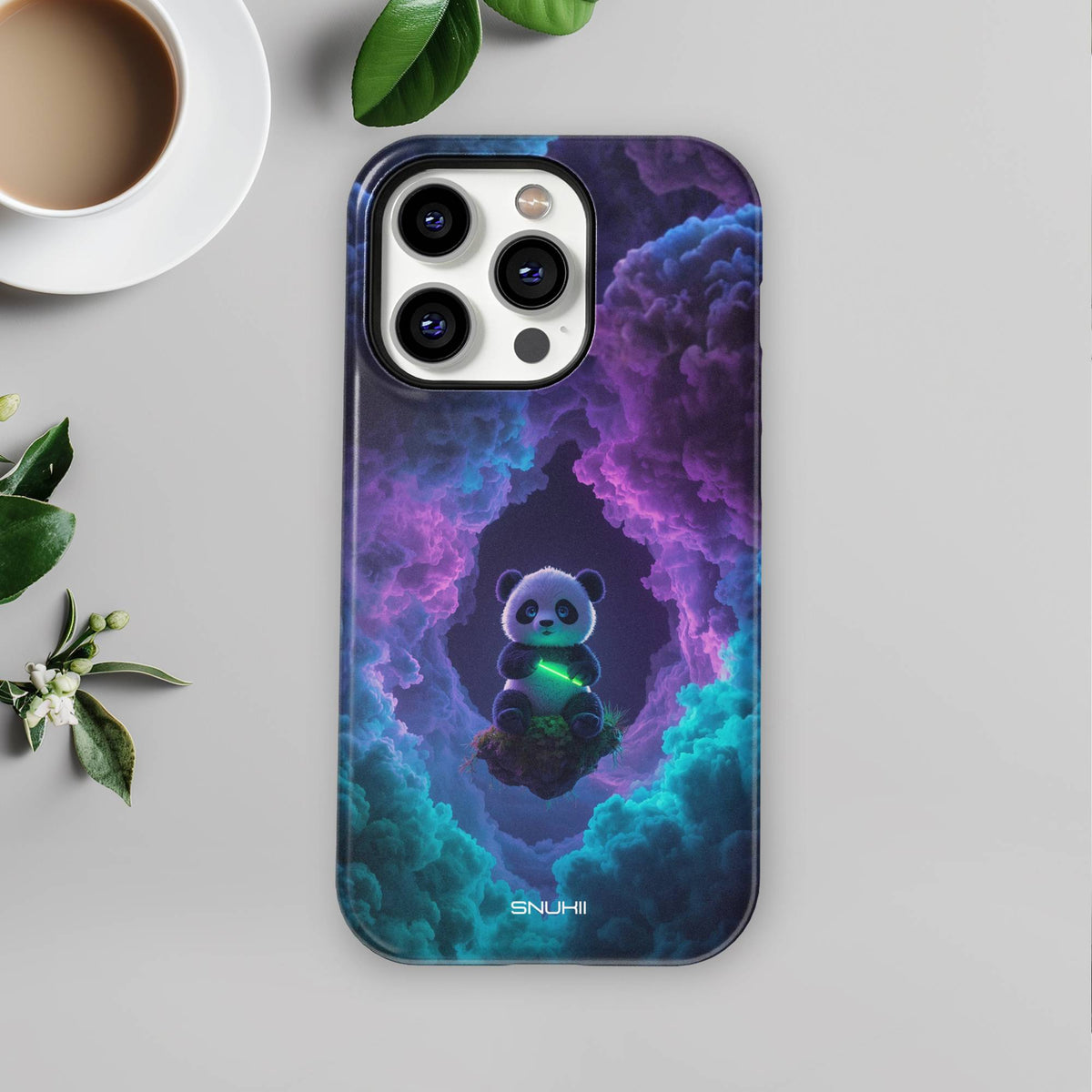 Galaxy Panda Tough Phone Case