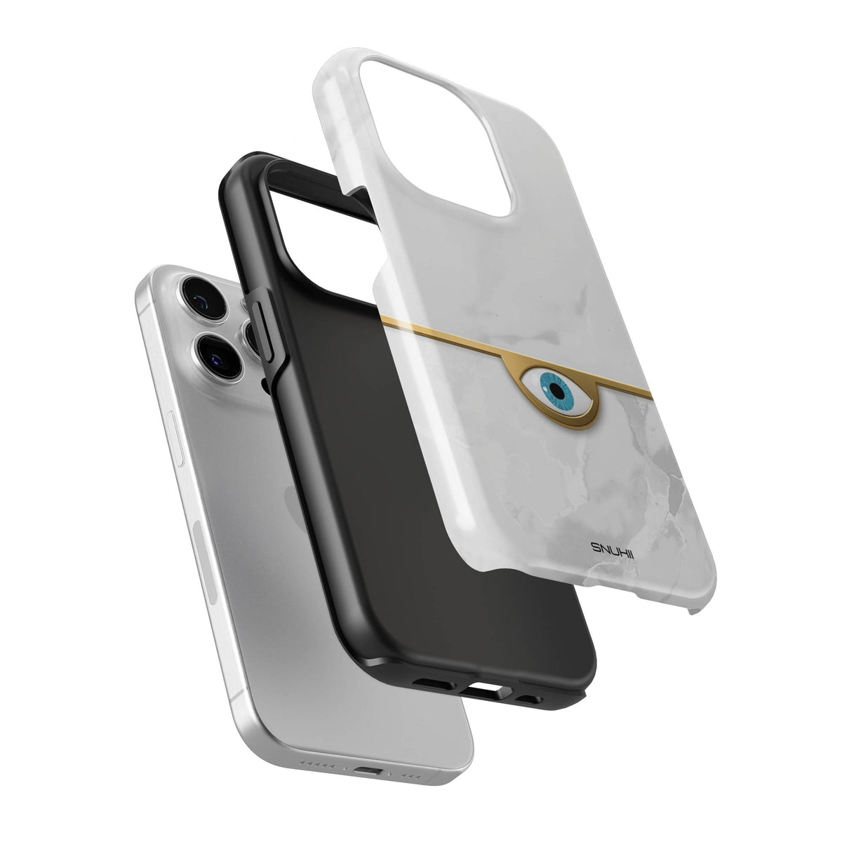 Gold Evil Eye Tough Phone Case