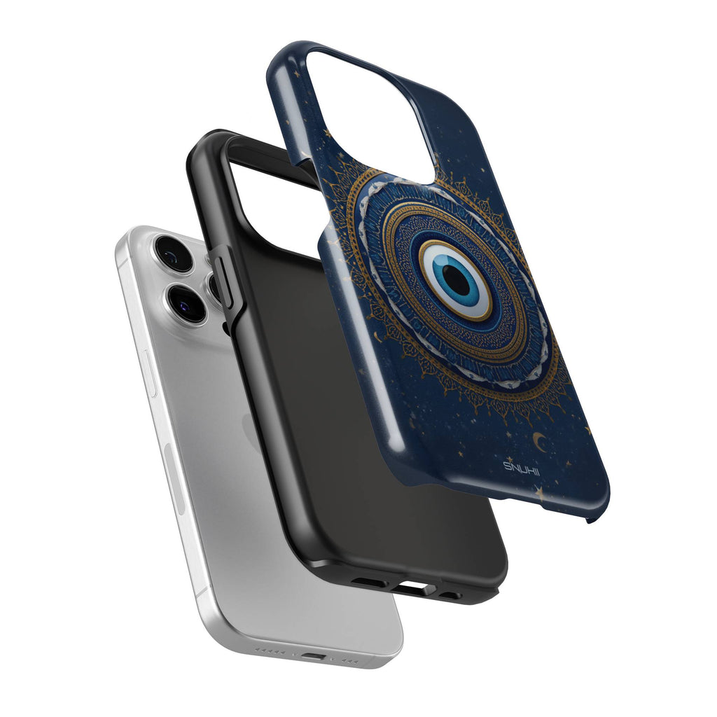 Evil Eye Mandala Tough Phone Case