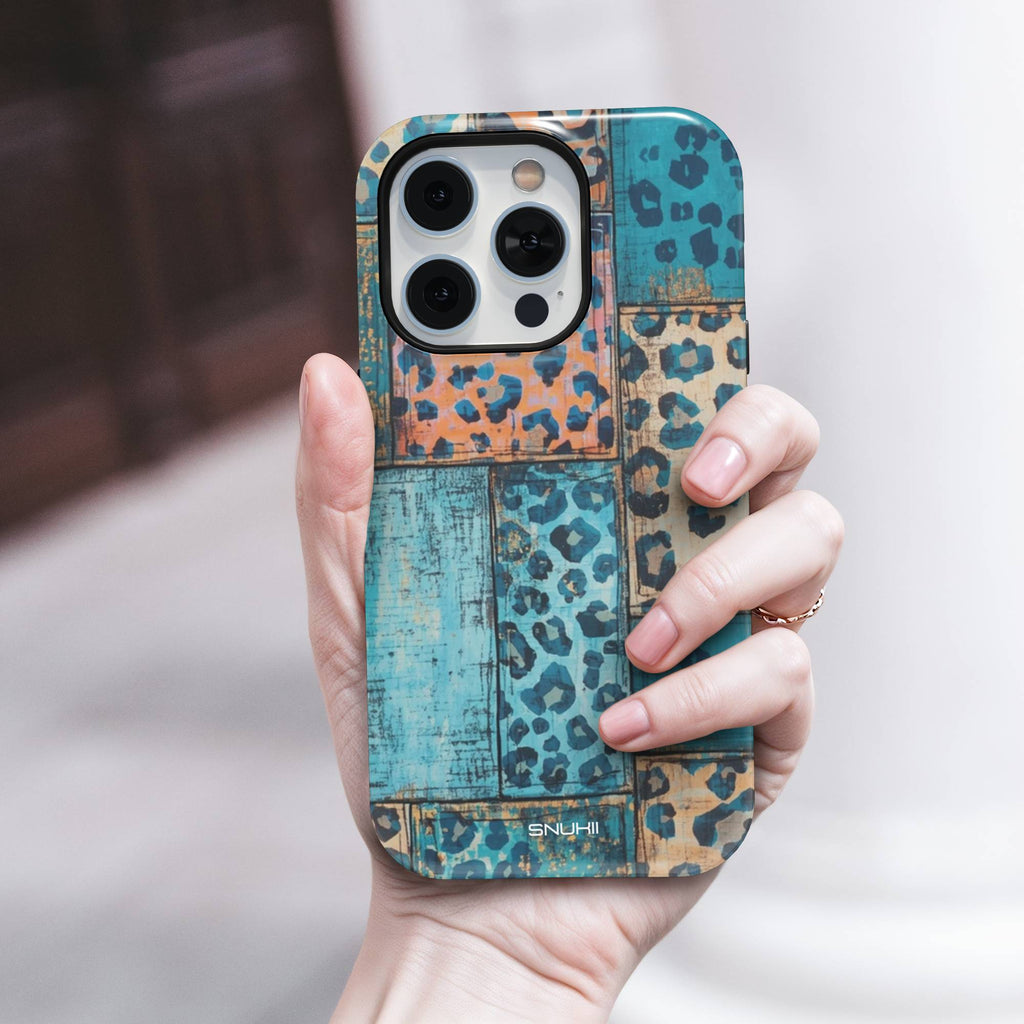 Boho Leopard Tough Phone Case