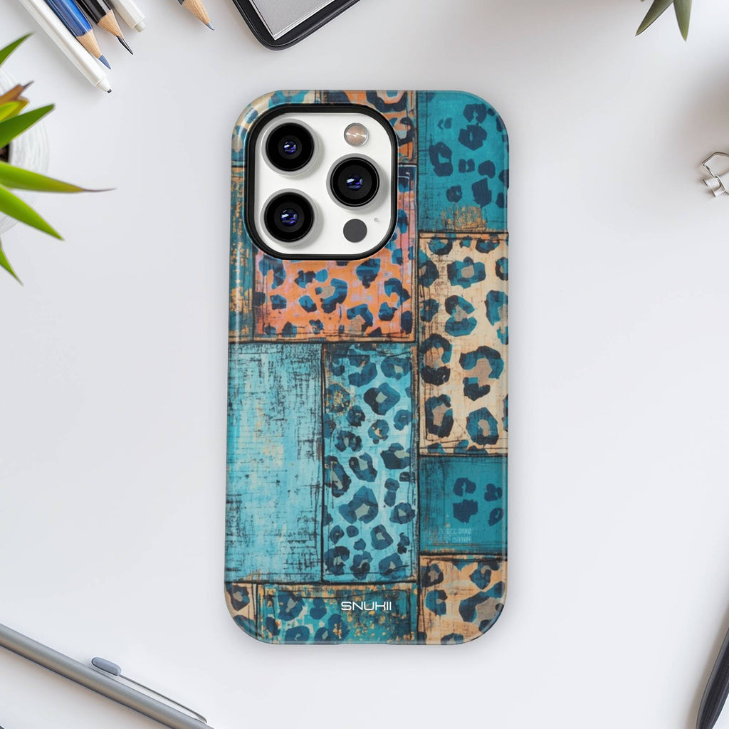 Boho Leopard Tough Phone Case