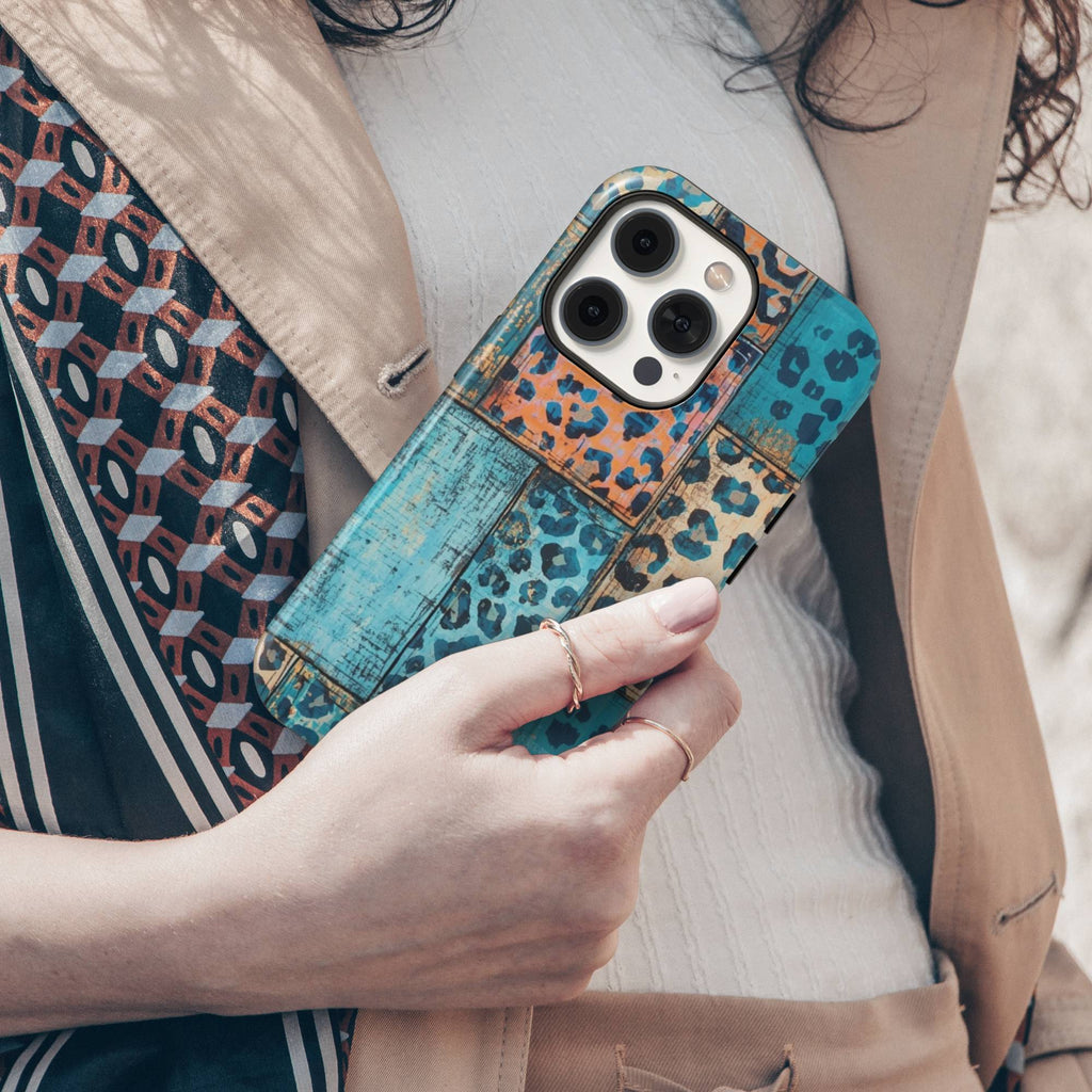 Boho Leopard Tough Phone Case