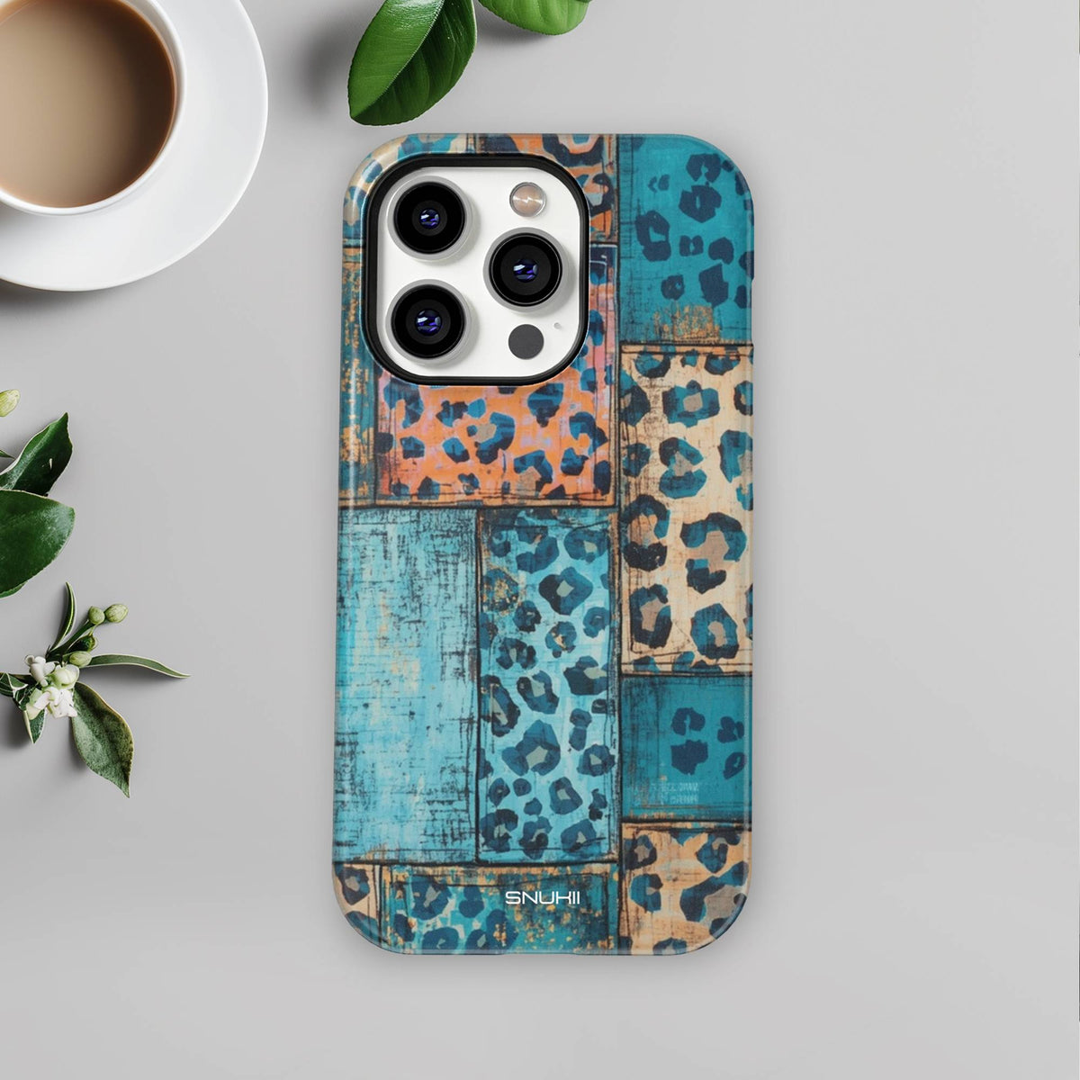 Boho Leopard Tough Phone Case