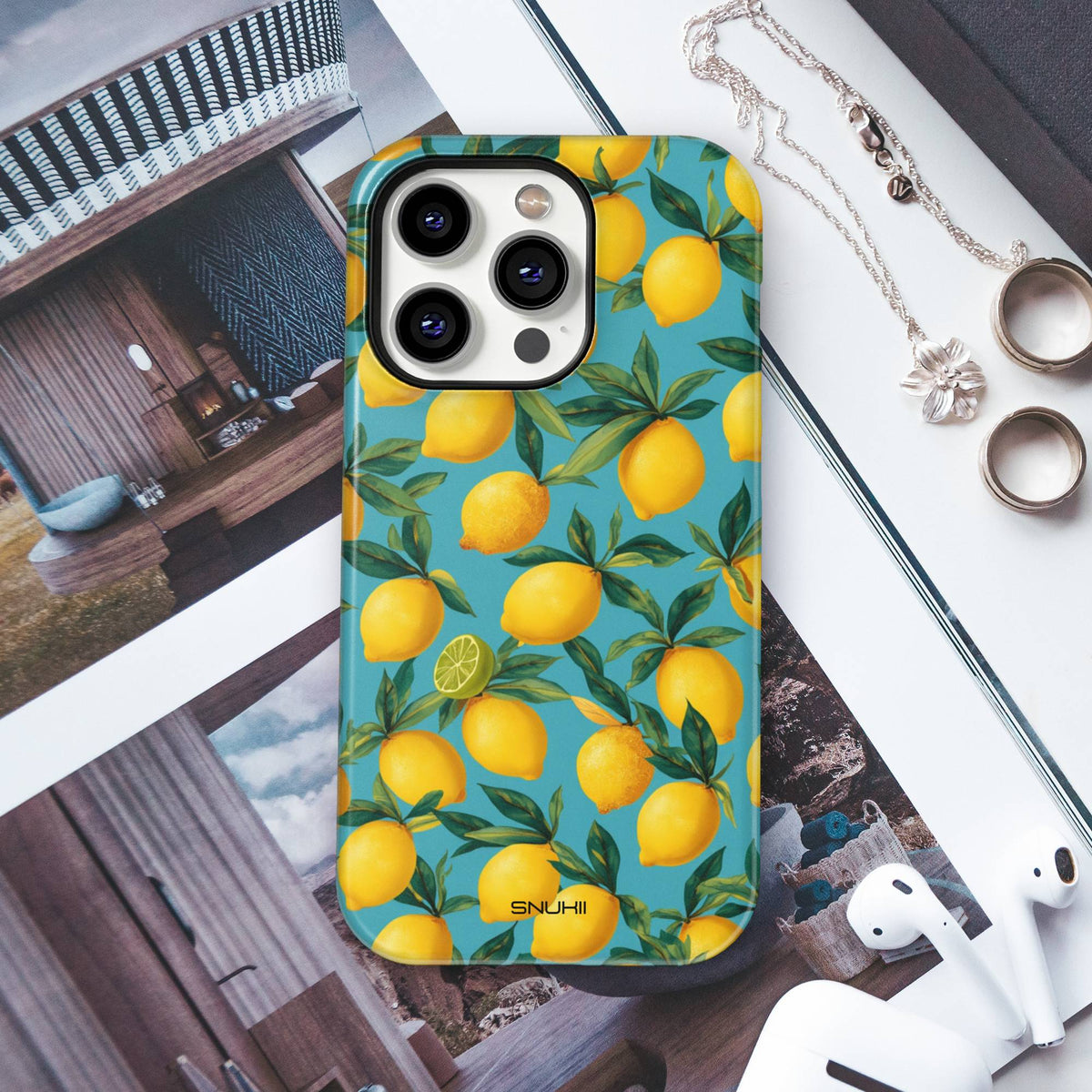 Amalfi Lemon Tough Phone Case