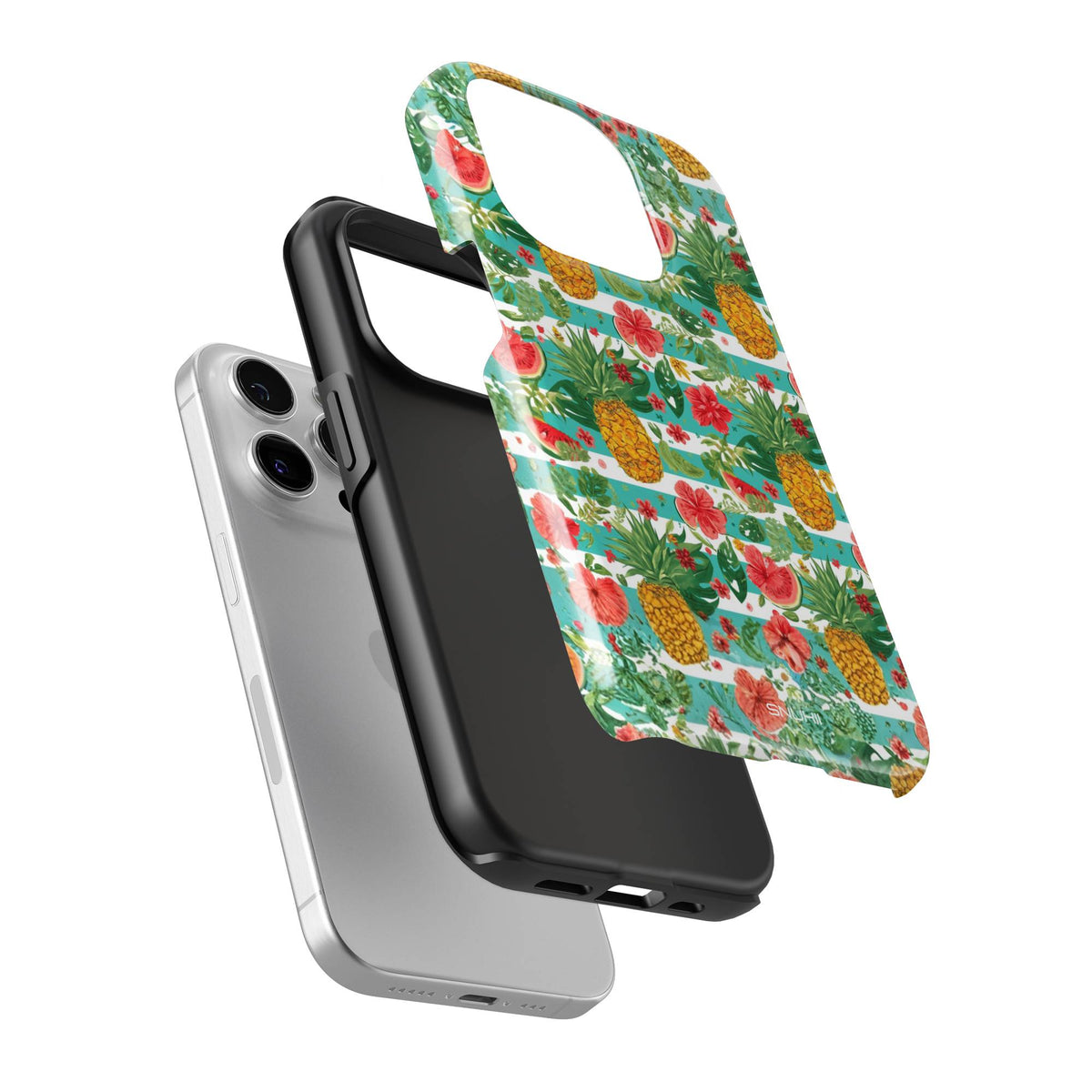 Tropical Pineapple Tough Phone Case