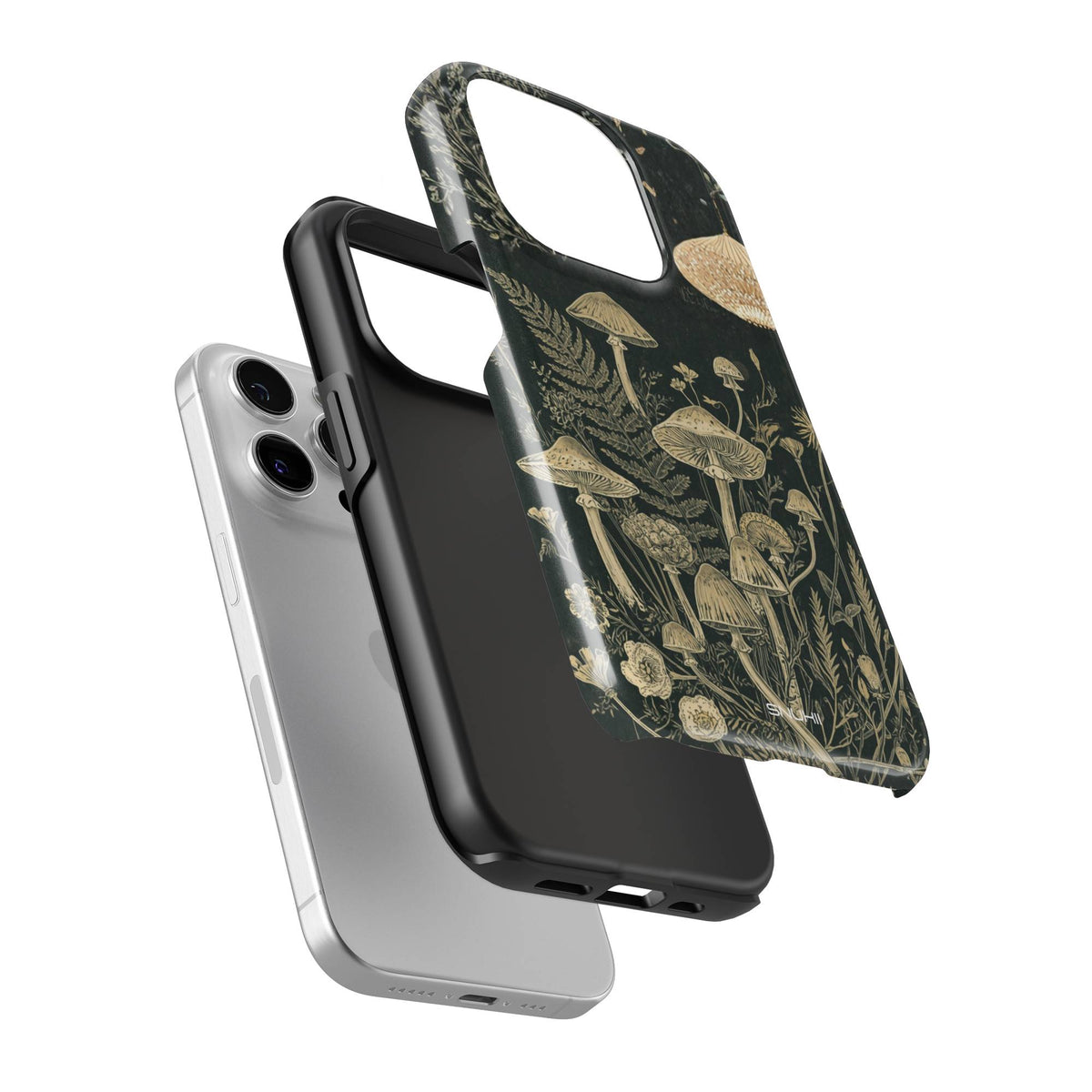 Vintage Mushroom Tough Phone Case