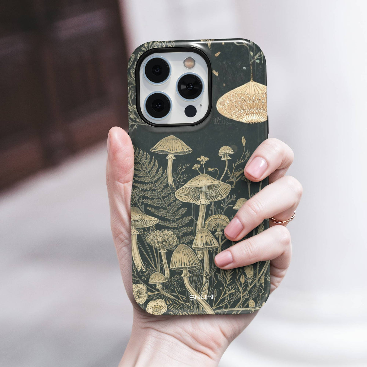 Vintage Mushroom Tough Phone Case