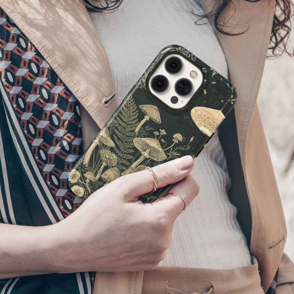 Vintage Mushroom Tough Phone Case