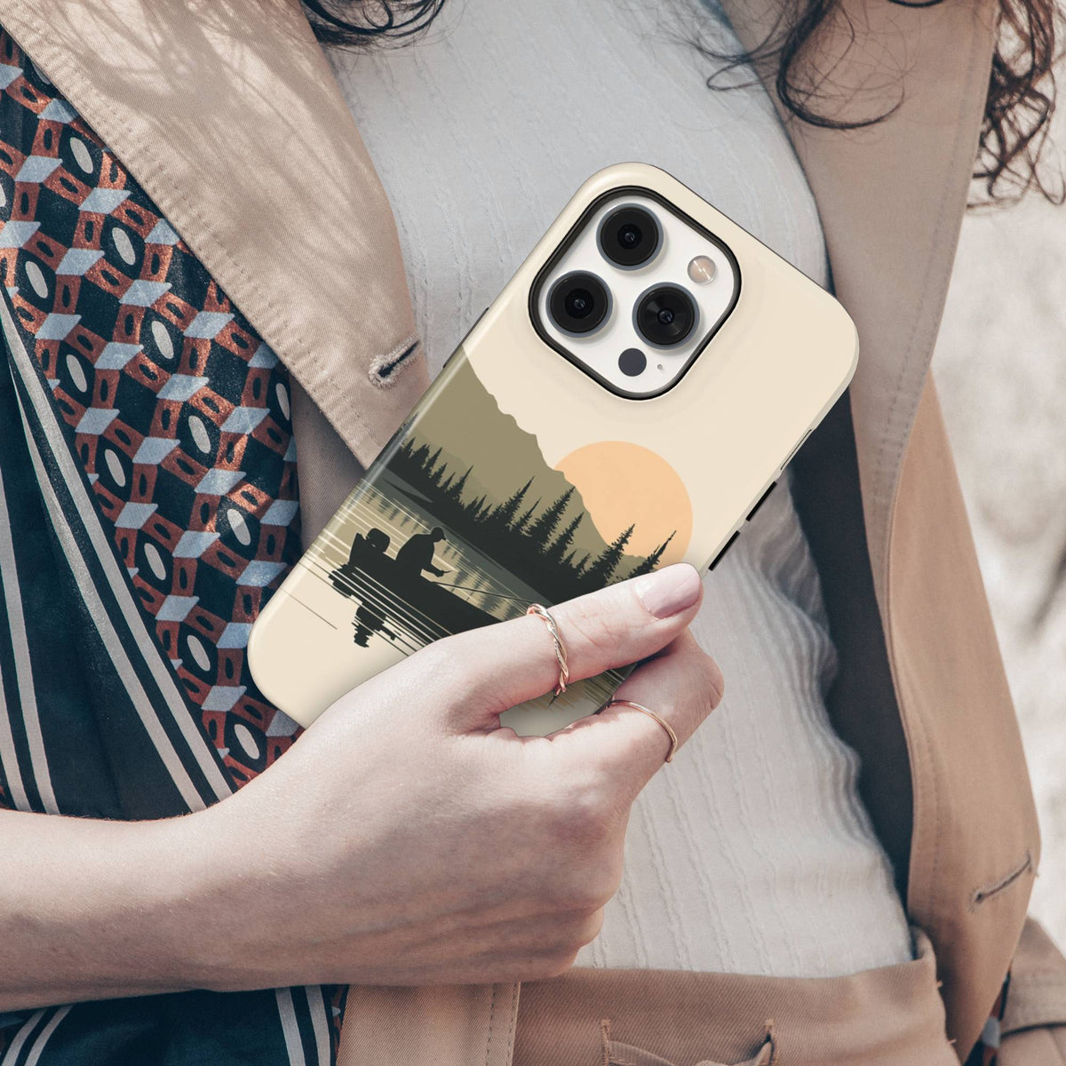 Fishing T Tough Phone Case
