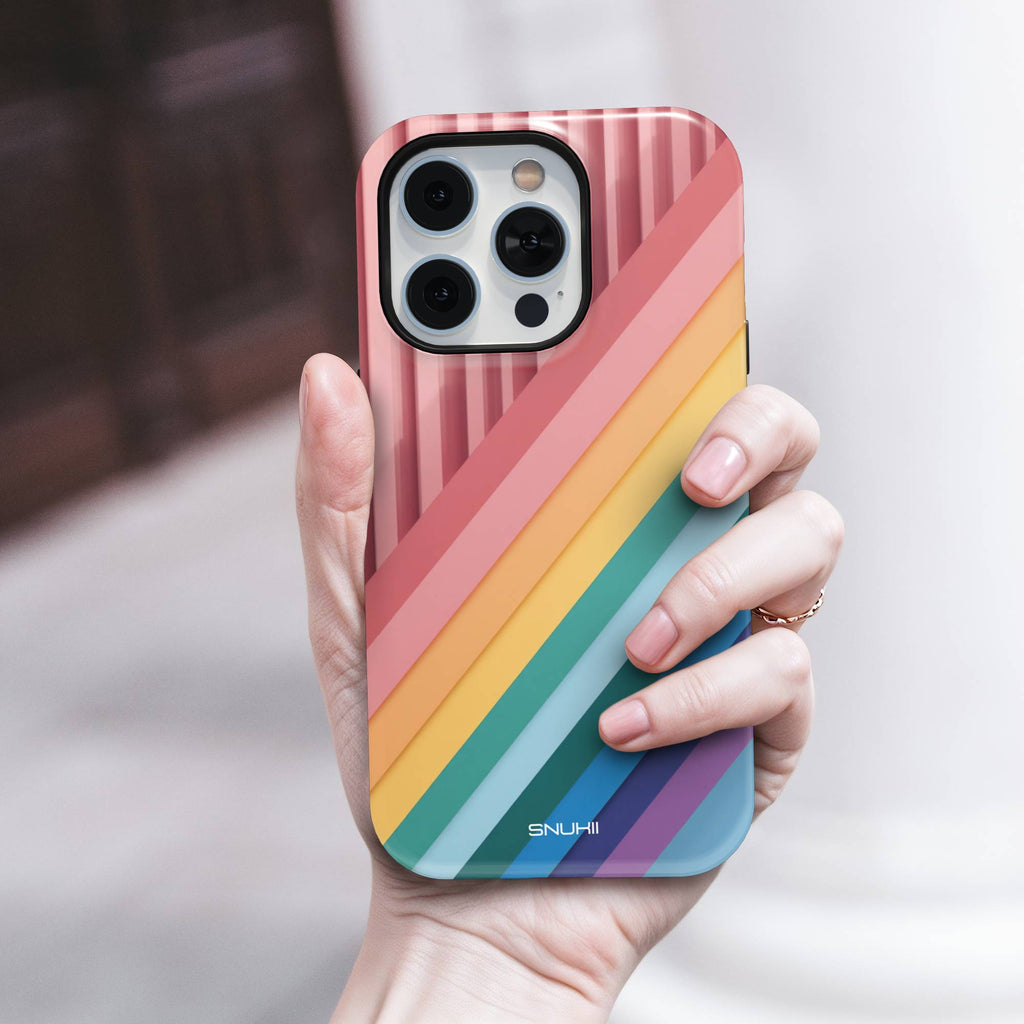 LGVTQ+ Stripe Tough Phone Case