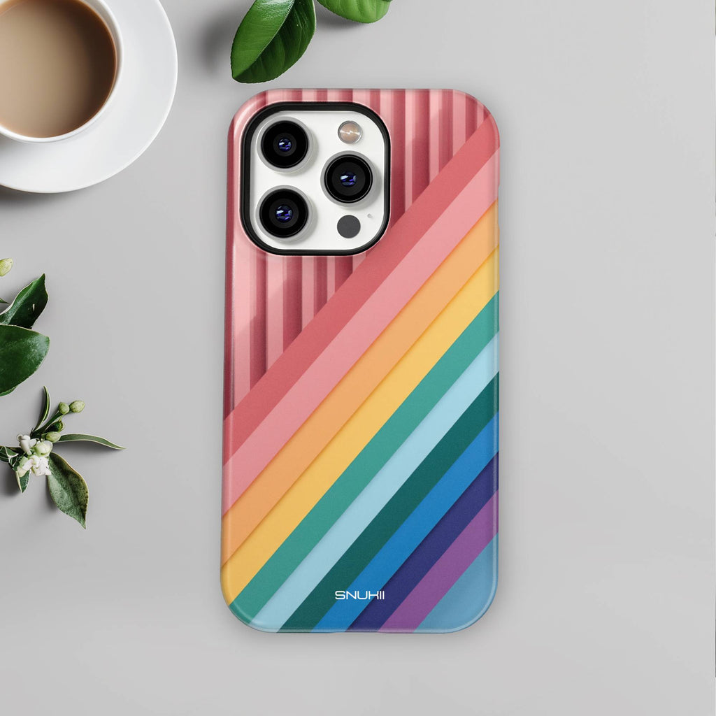 LGVTQ+ Stripe Tough Phone Case