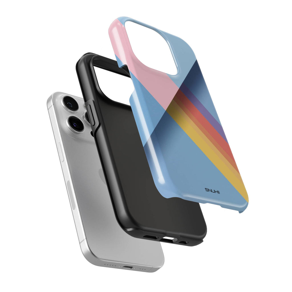 Geometric Retro Tough Phone Case