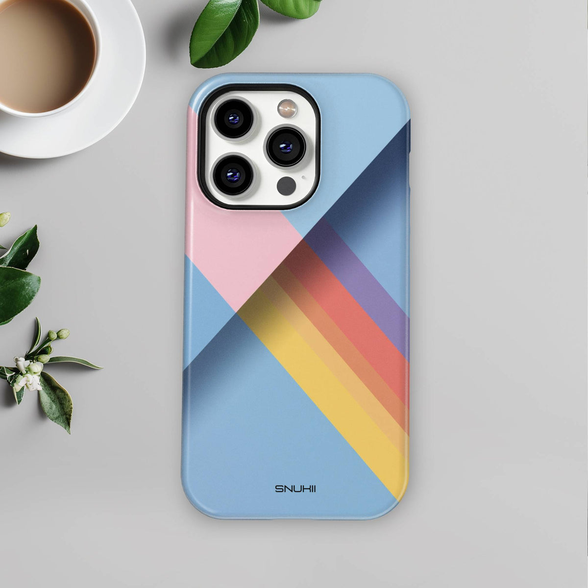 Geometric Retro Tough Phone Case