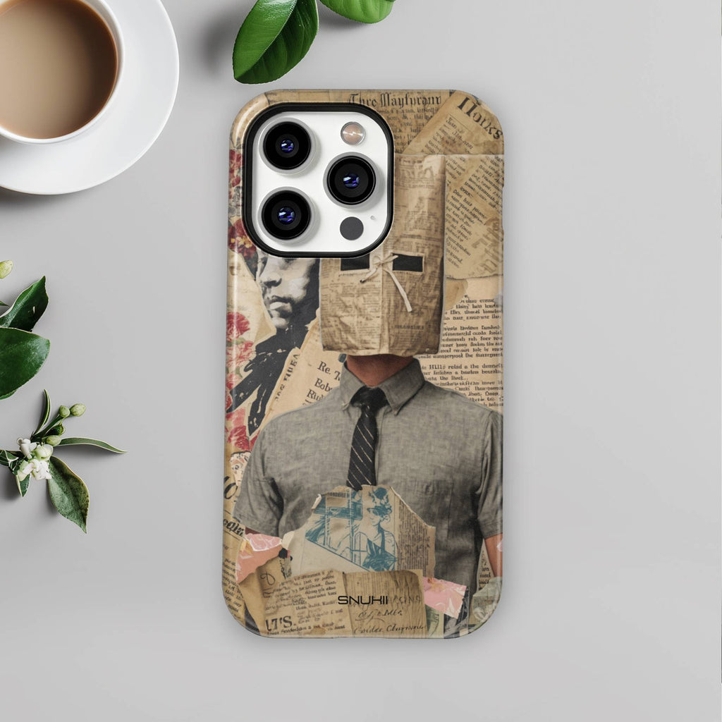 Surreal Newspaper Tough Phone Case