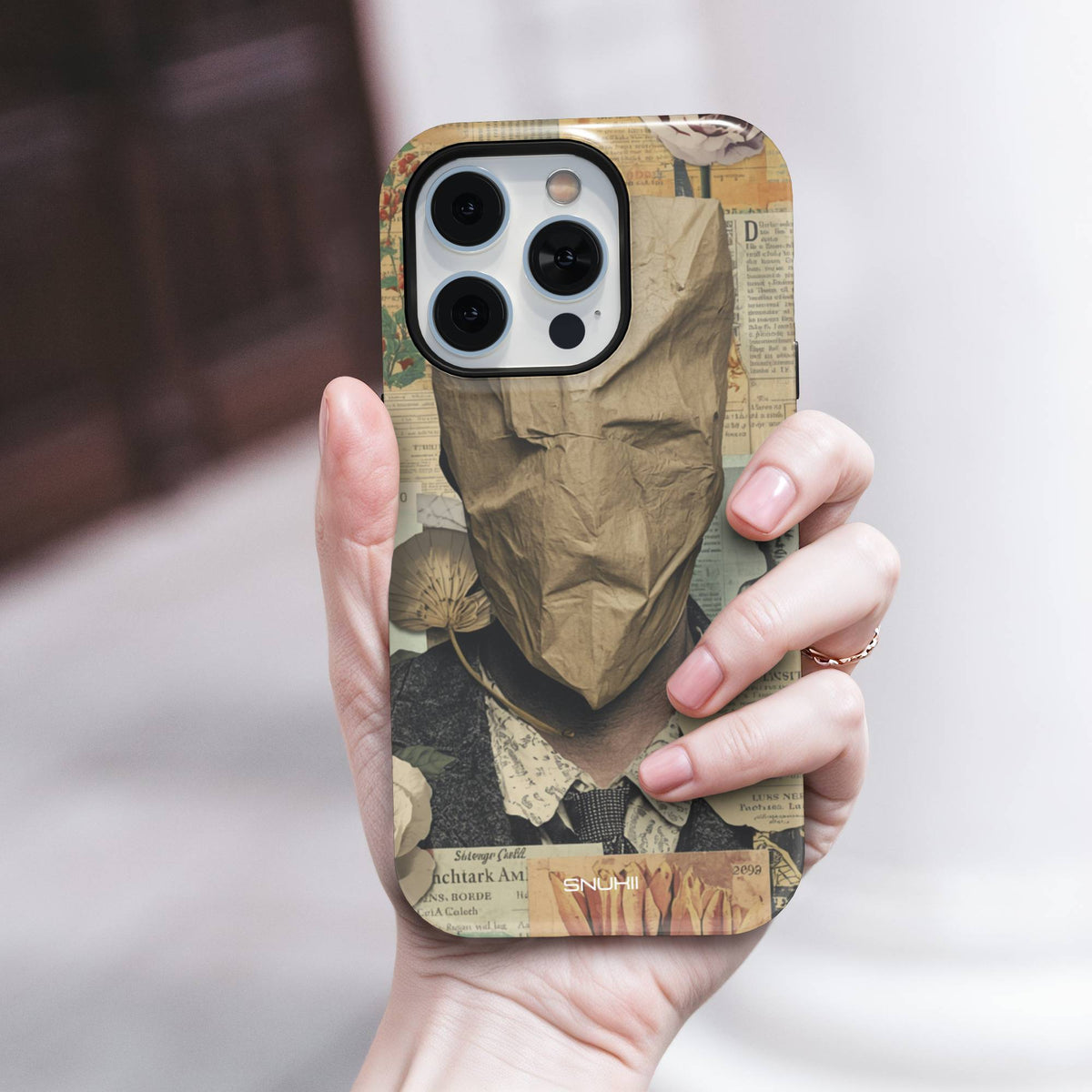 Paper Bag Surreal Tough Phone Case