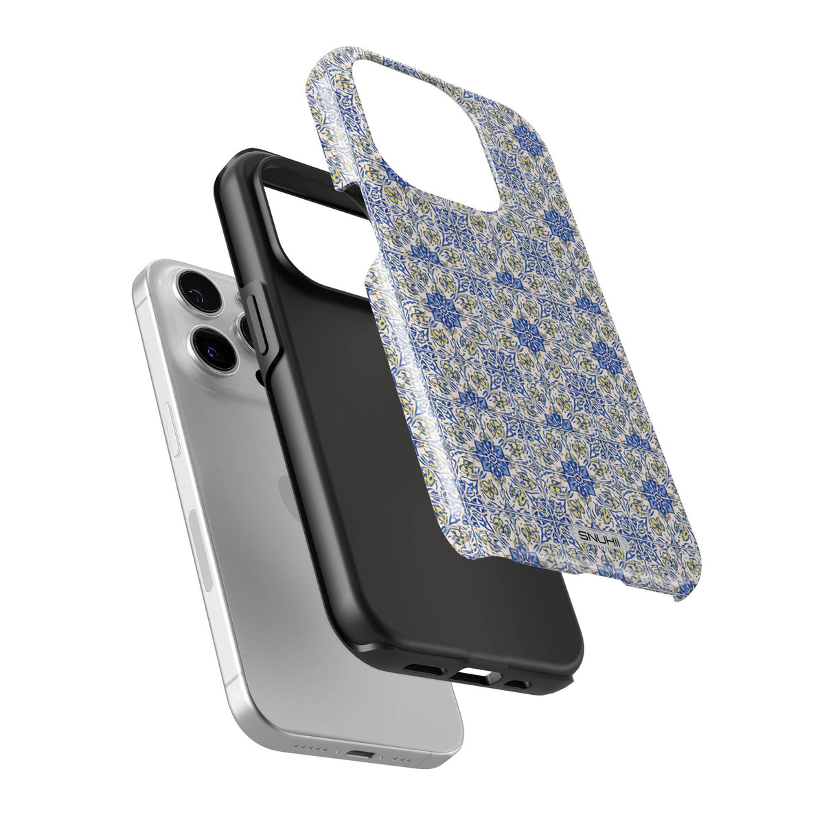 Blue Portuguese Tile Tough Phone Case