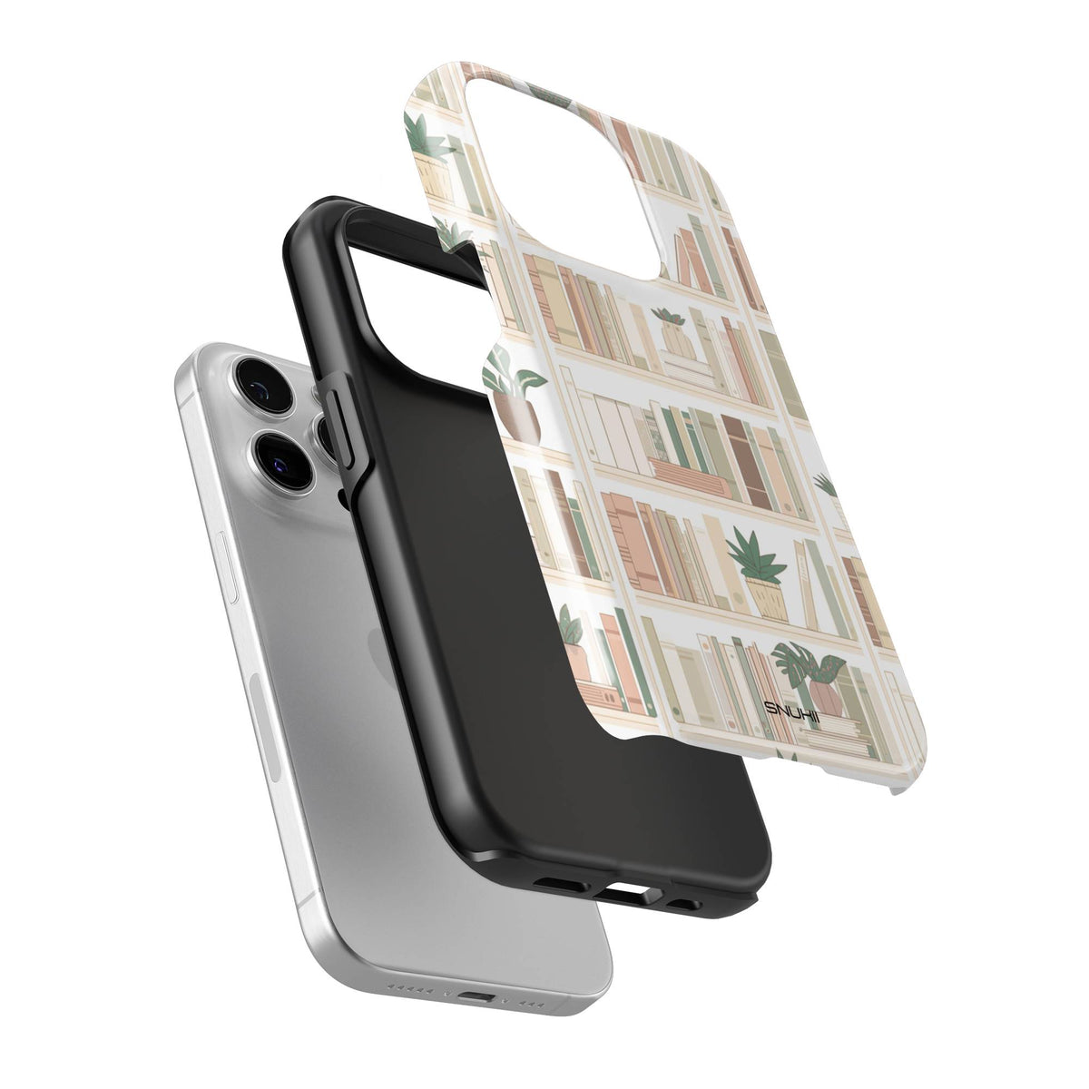 Bookshelf Tough Phone Case