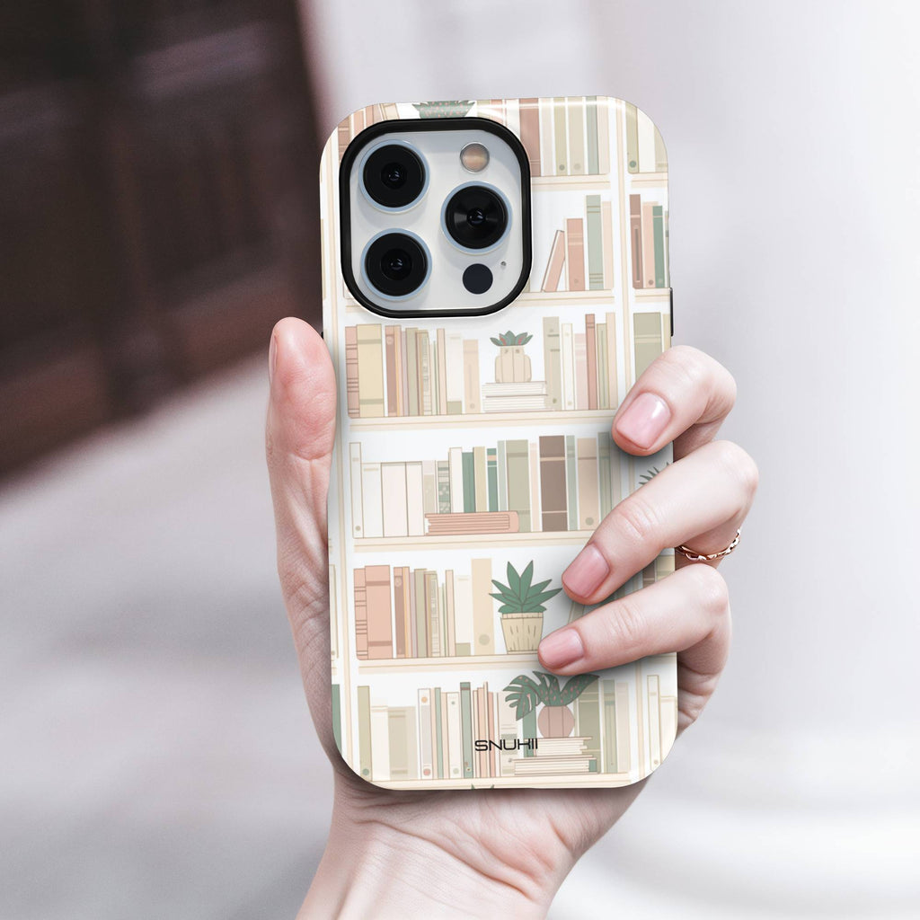 Bookshelf Tough Phone Case