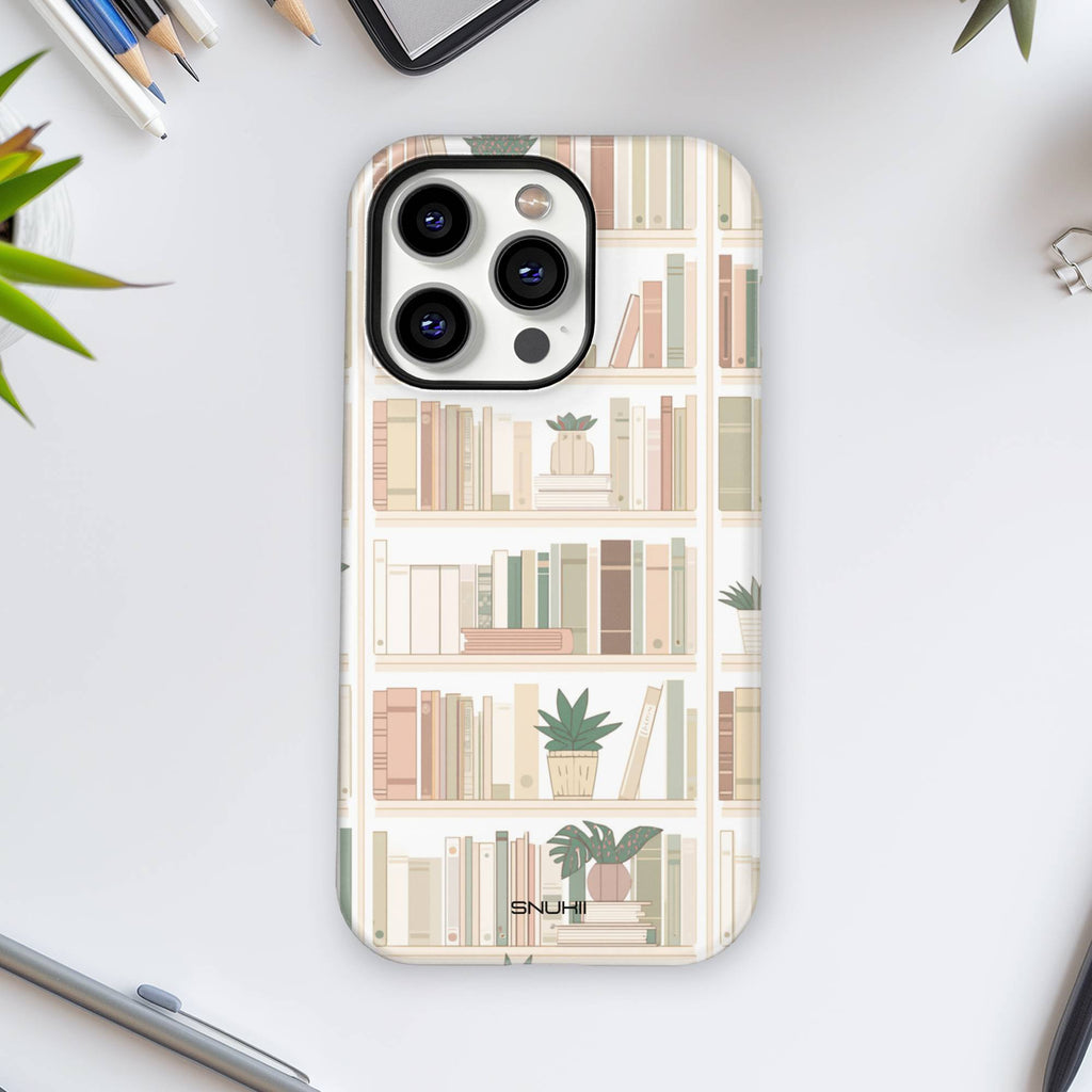 Bookshelf Tough Phone Case