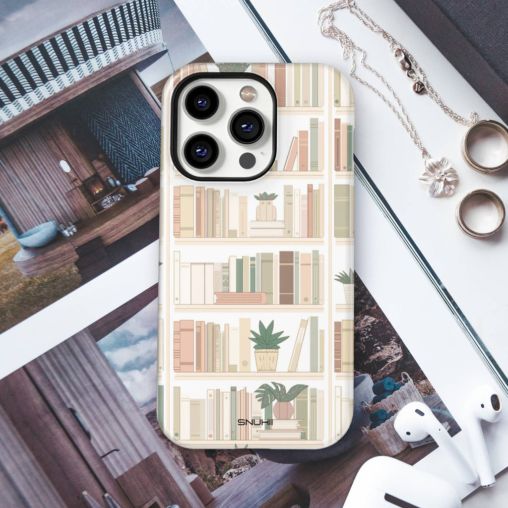 Bookshelf Tough Phone Case