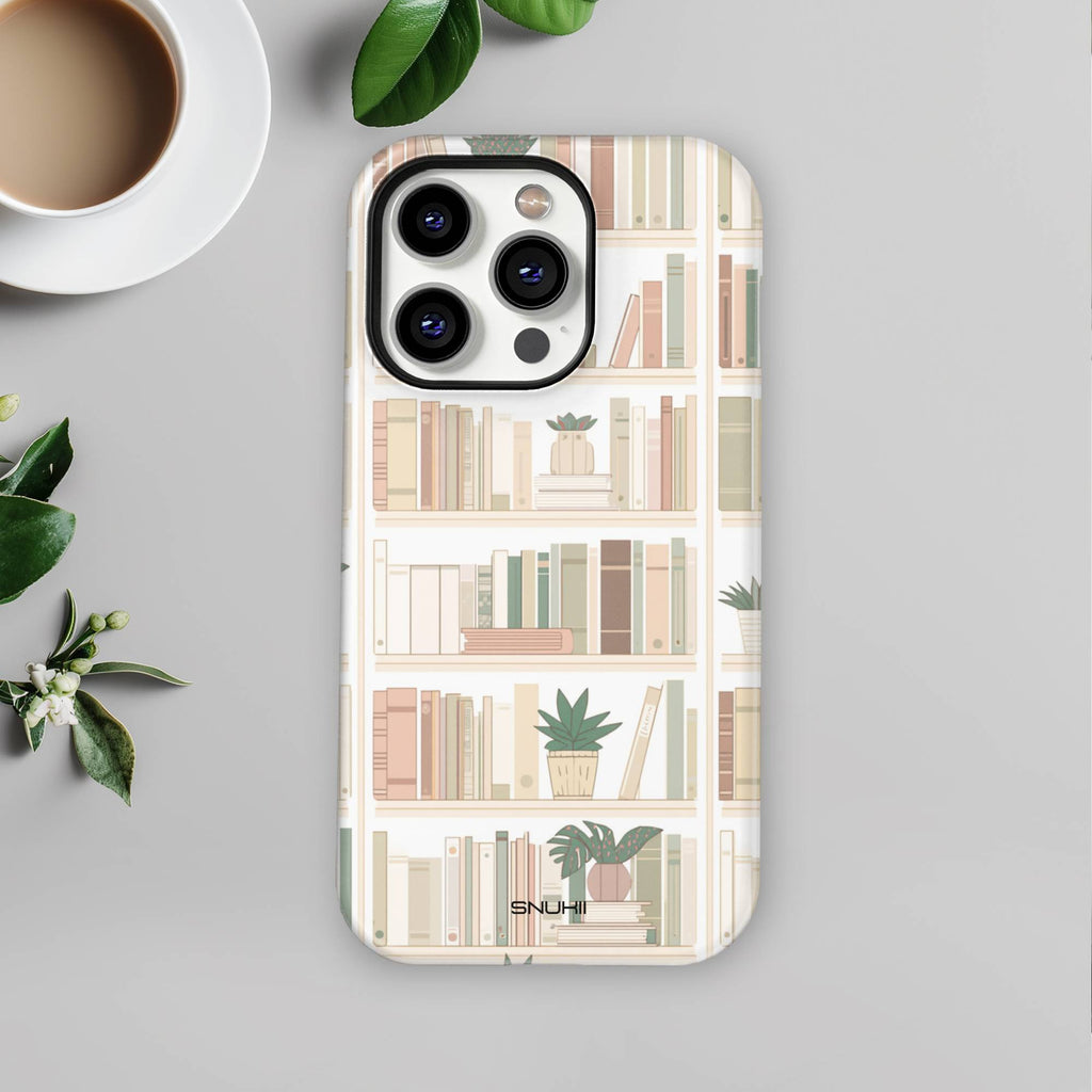 Bookshelf Tough Phone Case