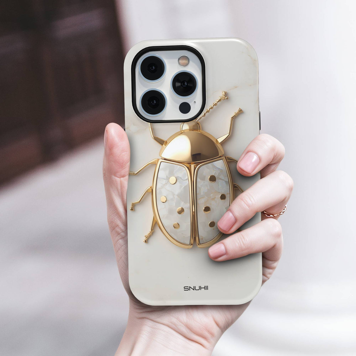 Gold Beetle Tough Phone Case