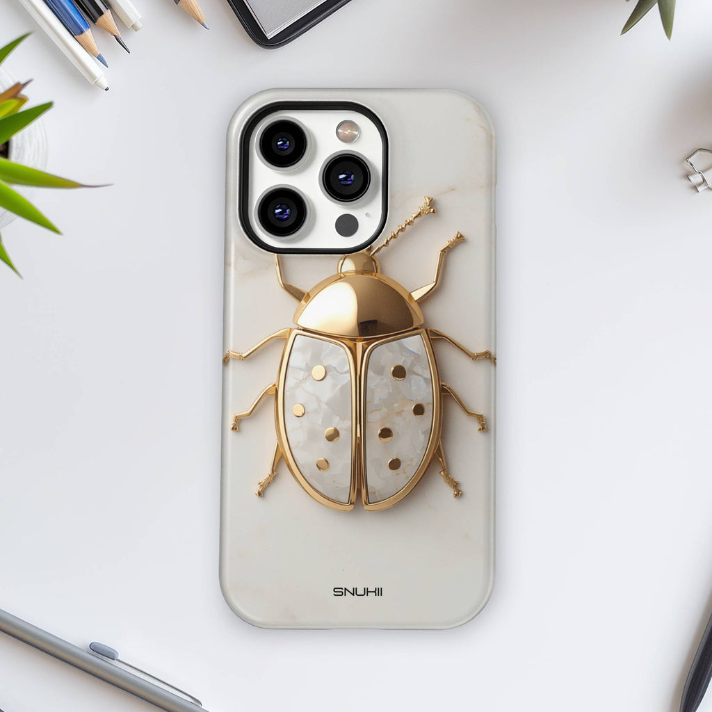 Gold Beetle Tough Phone Case