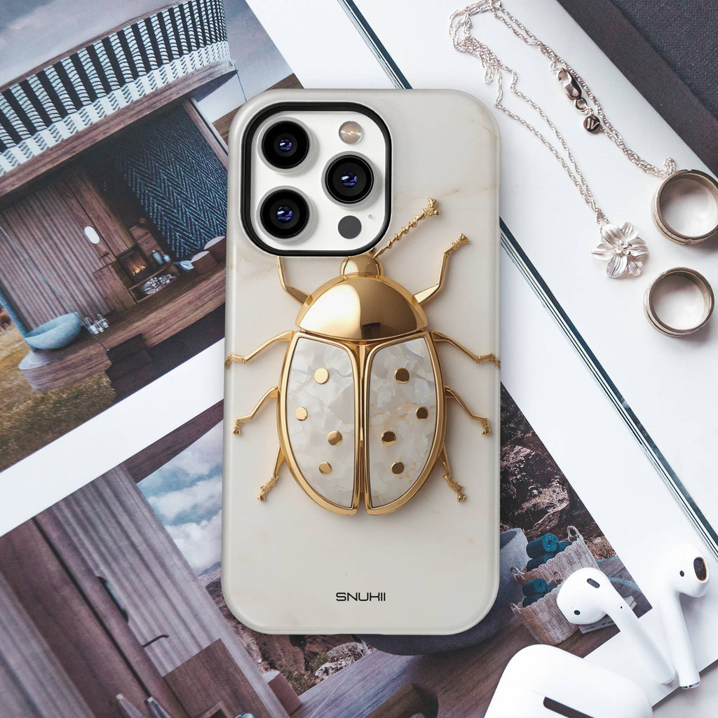 Gold Beetle Tough Phone Case