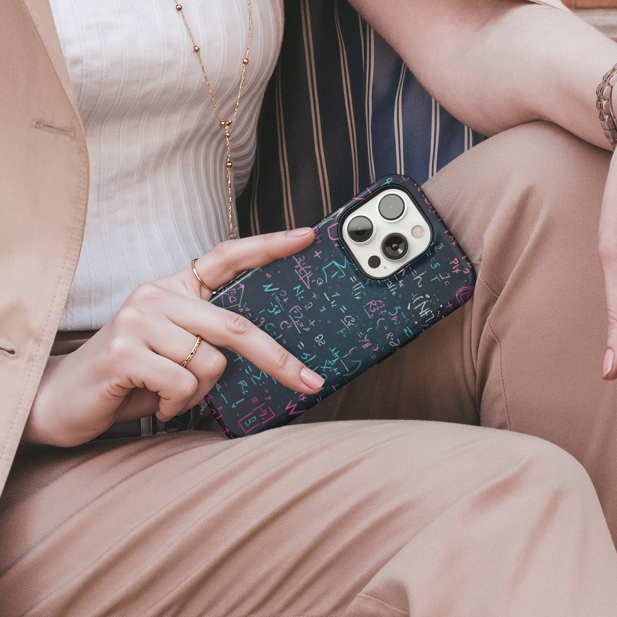 Science Math Tough Phone Case