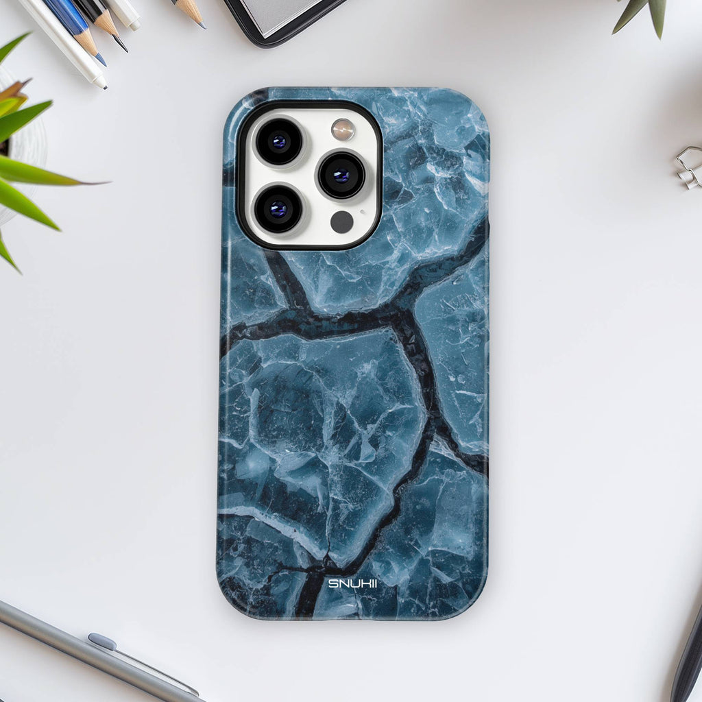 Cracked Ice Tough Phone Case