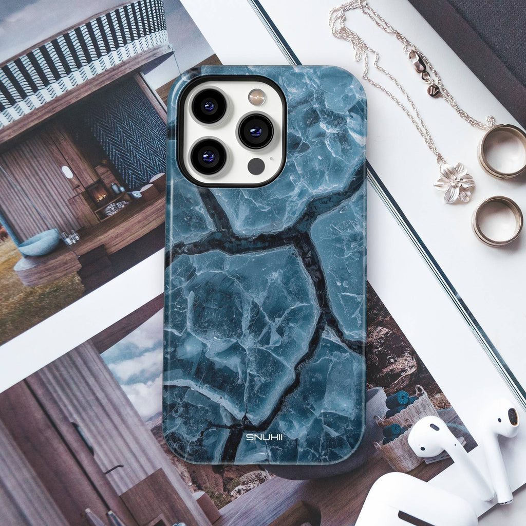 Cracked Ice Tough Phone Case