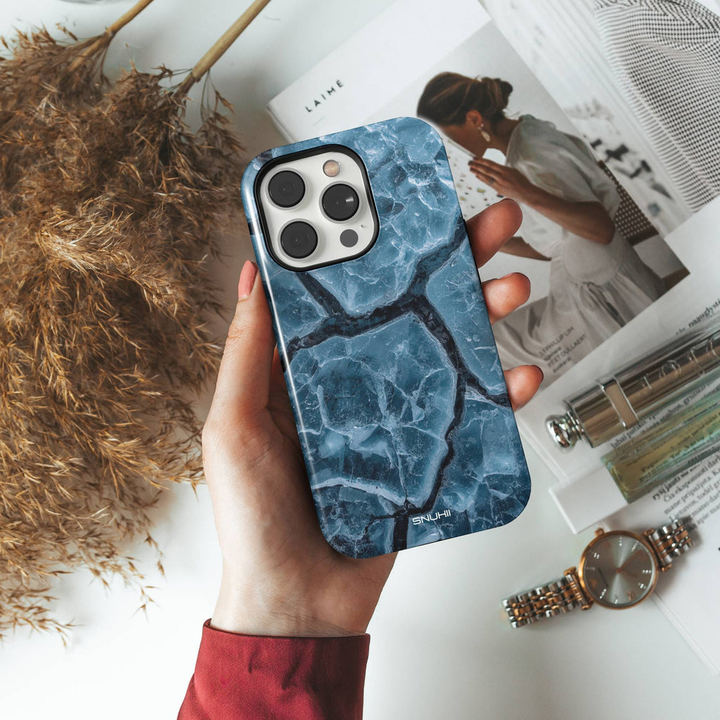 Cracked Ice Tough Phone Case